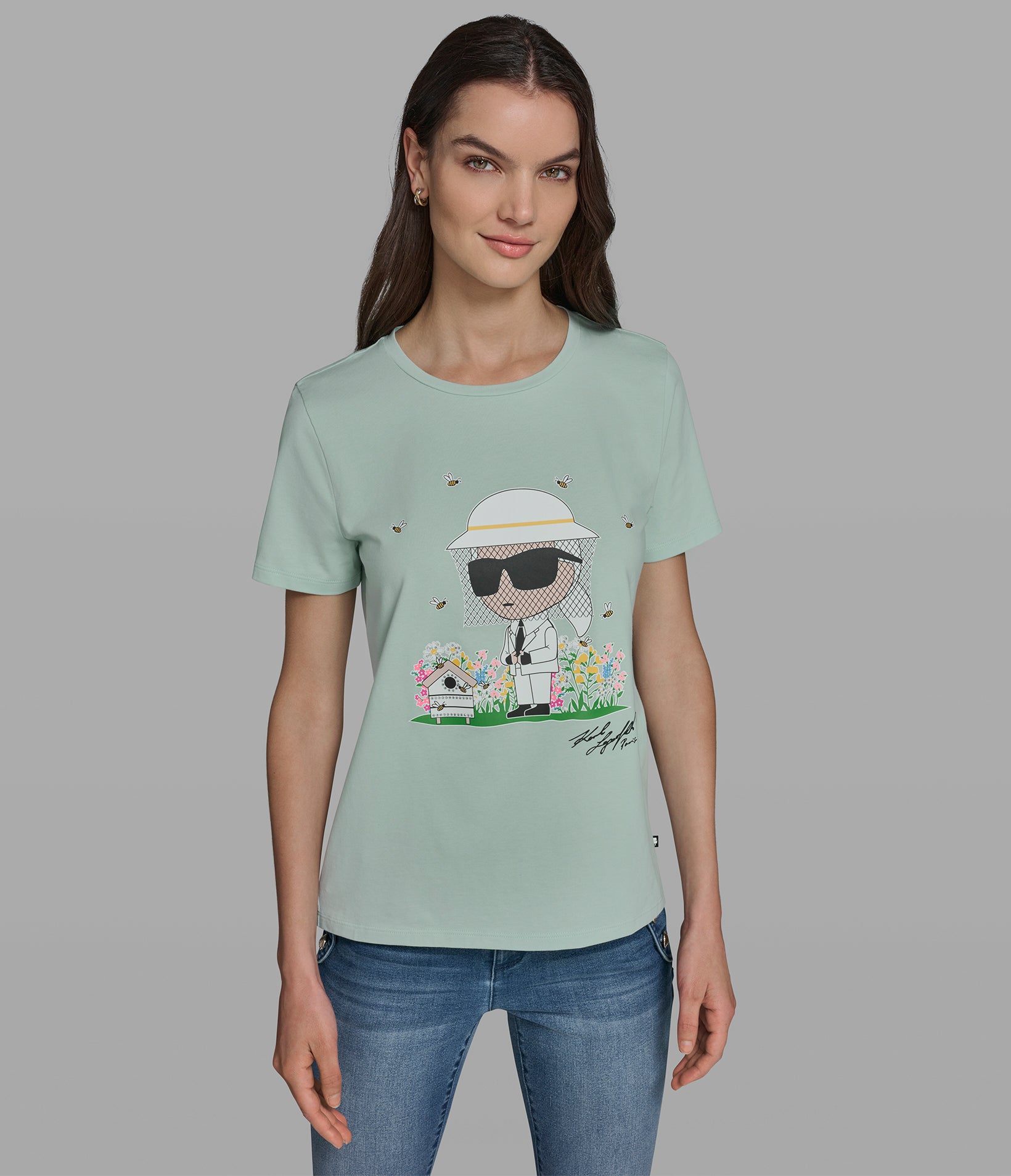 BEE KEEPER KARL LOGO TEE VIEW 4 | Women's Tees & Tanks BEE KEEPER KARL LOGO TEE VIEW 4 | Women's Tees & Tanks