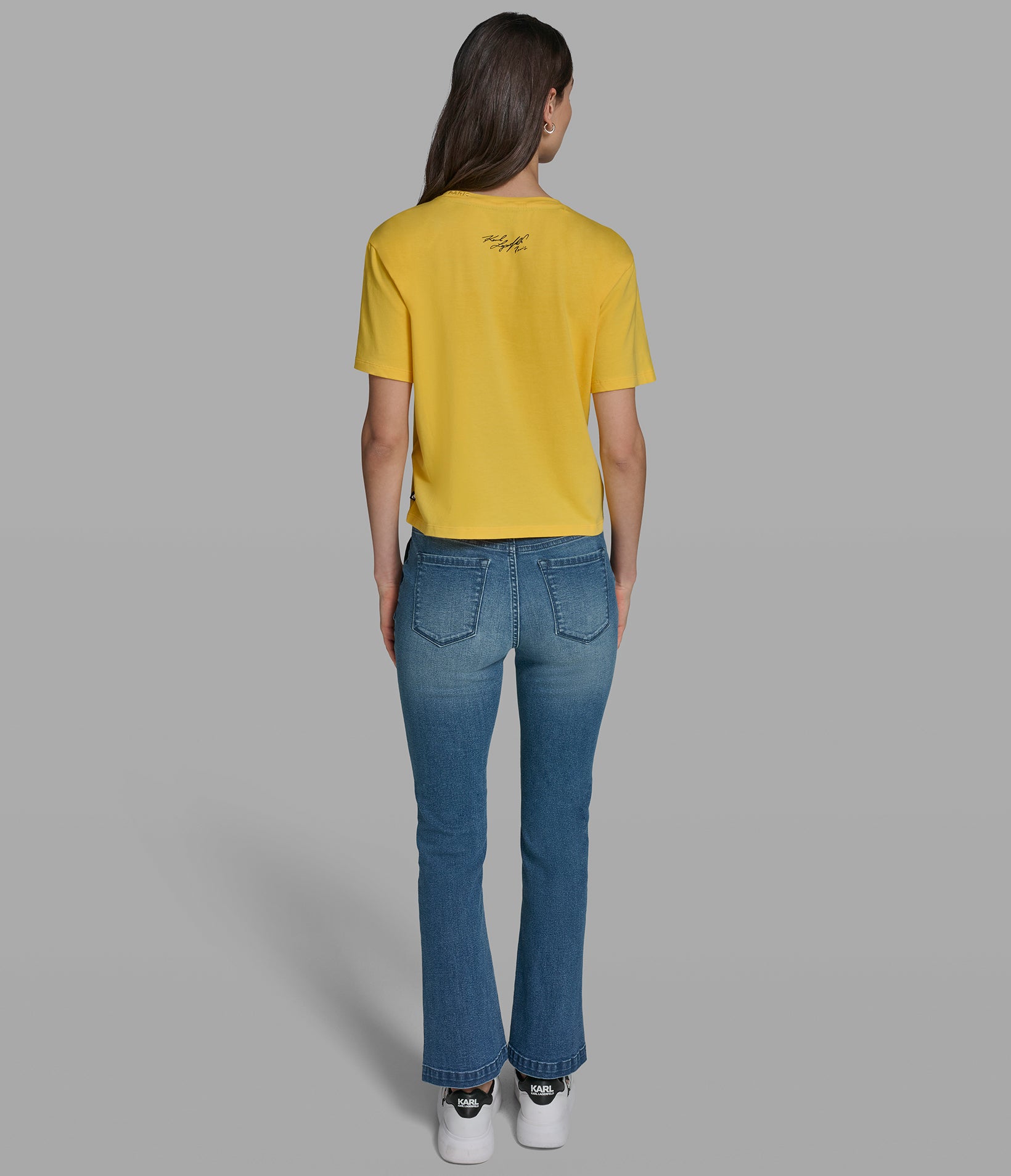 FLORAL FRAME KARL TEE VIEW 6 FLORAL FRAME KARL TEE VIEW 6