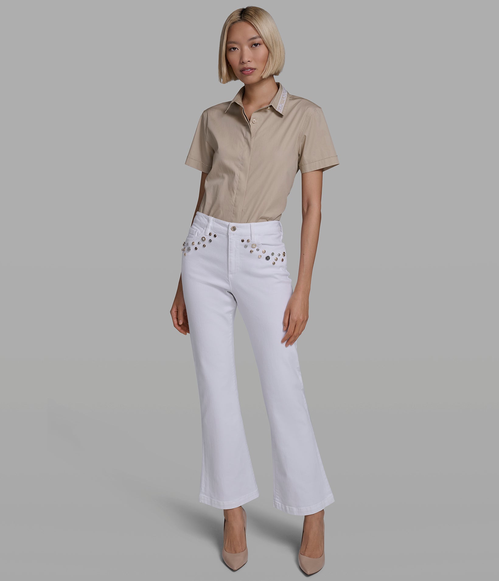 STUDDED POCKET STRAIGHT LEG JEAN VIEW 4 | New Women's Clothing STUDDED POCKET STRAIGHT LEG JEAN VIEW 4 | New Women's Clothing