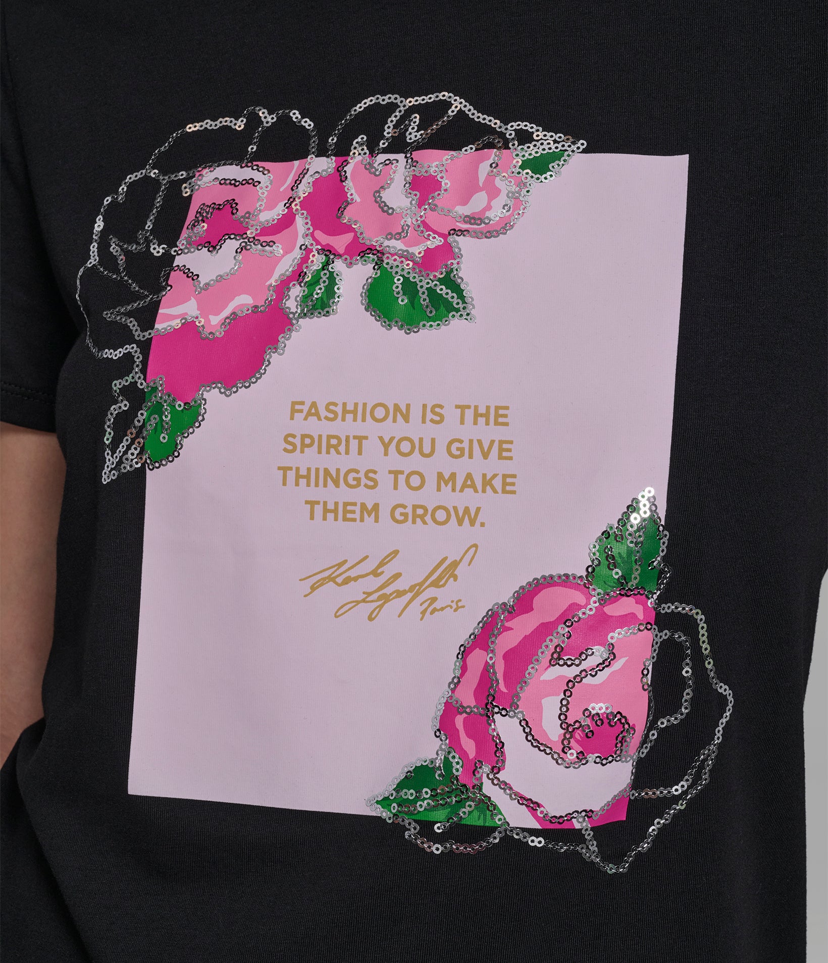 FLORAL QUOTE LOGO TEE VIEW 6 | Women's Clothing FLORAL QUOTE LOGO TEE VIEW 6 | Women's Clothing