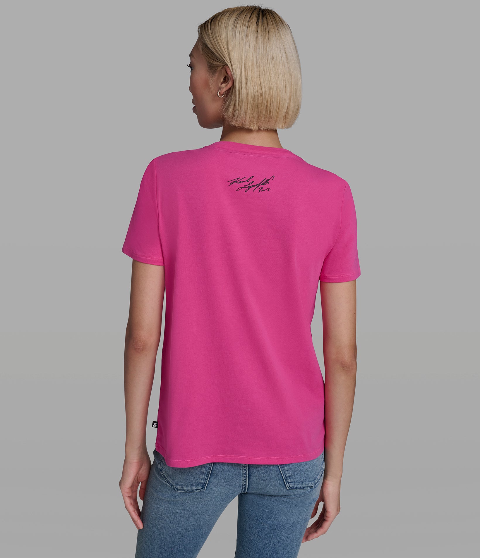 SEQUIN HEART LOGO TEE View 2 | New Women's Clothing SEQUIN HEART LOGO TEE View 2 | New Women's Clothing