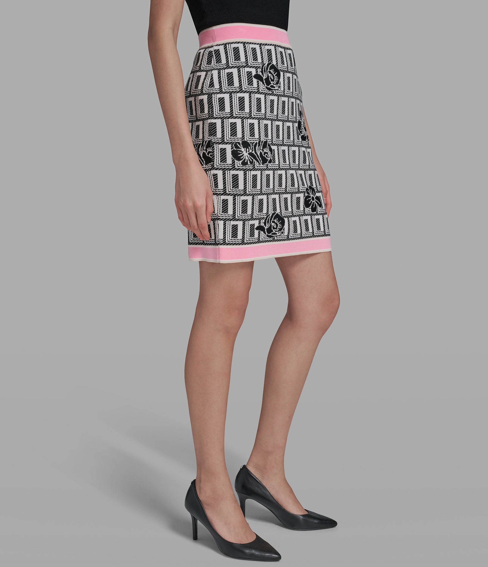 CO-ORD DOUBLE L SWEATER SKIRT VIEW 3 | New Women's Clothing CO-ORD DOUBLE L SWEATER SKIRT VIEW 3 | New Women's Clothing