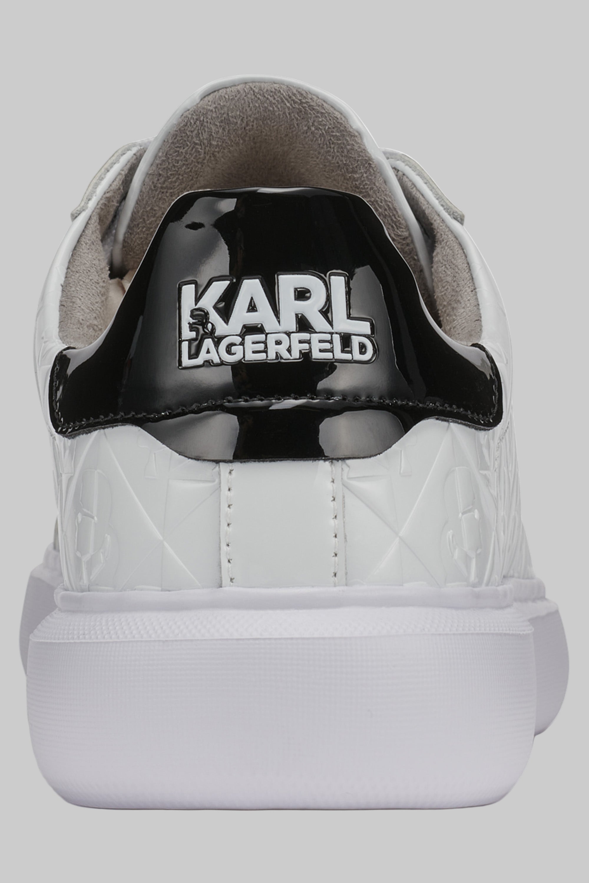 PATENT SNEAKER WITH SIDE 3D KARL HEAD VIEW 3 | Men's Shoes PATENT SNEAKER WITH SIDE 3D KARL HEAD VIEW 3 | Men's Shoes