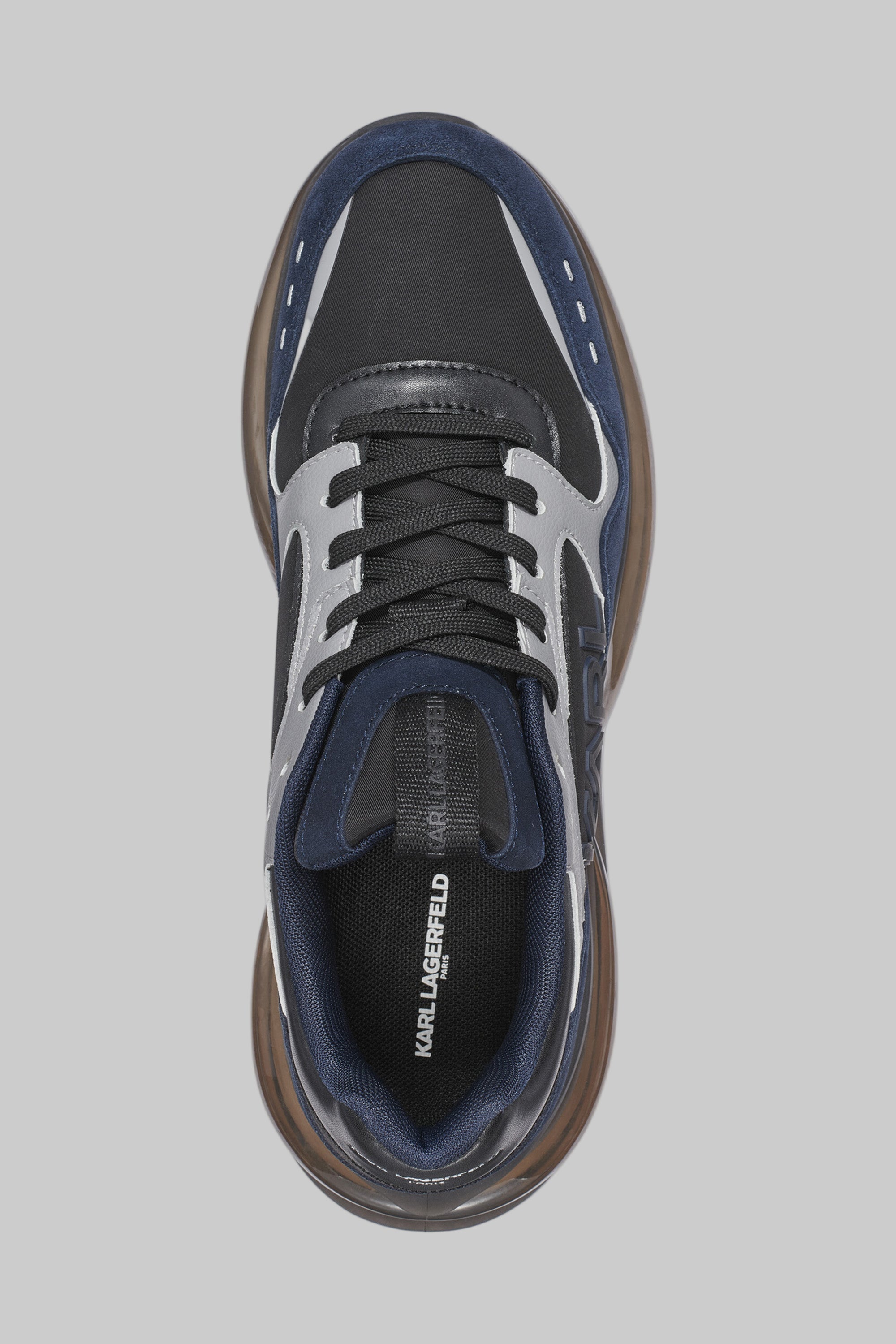 MIXED MEDIA SNEAKER WITH KARL LOGO VIEW 4 | Men's Shoes MIXED MEDIA SNEAKER WITH KARL LOGO VIEW 4 | Men's Shoes