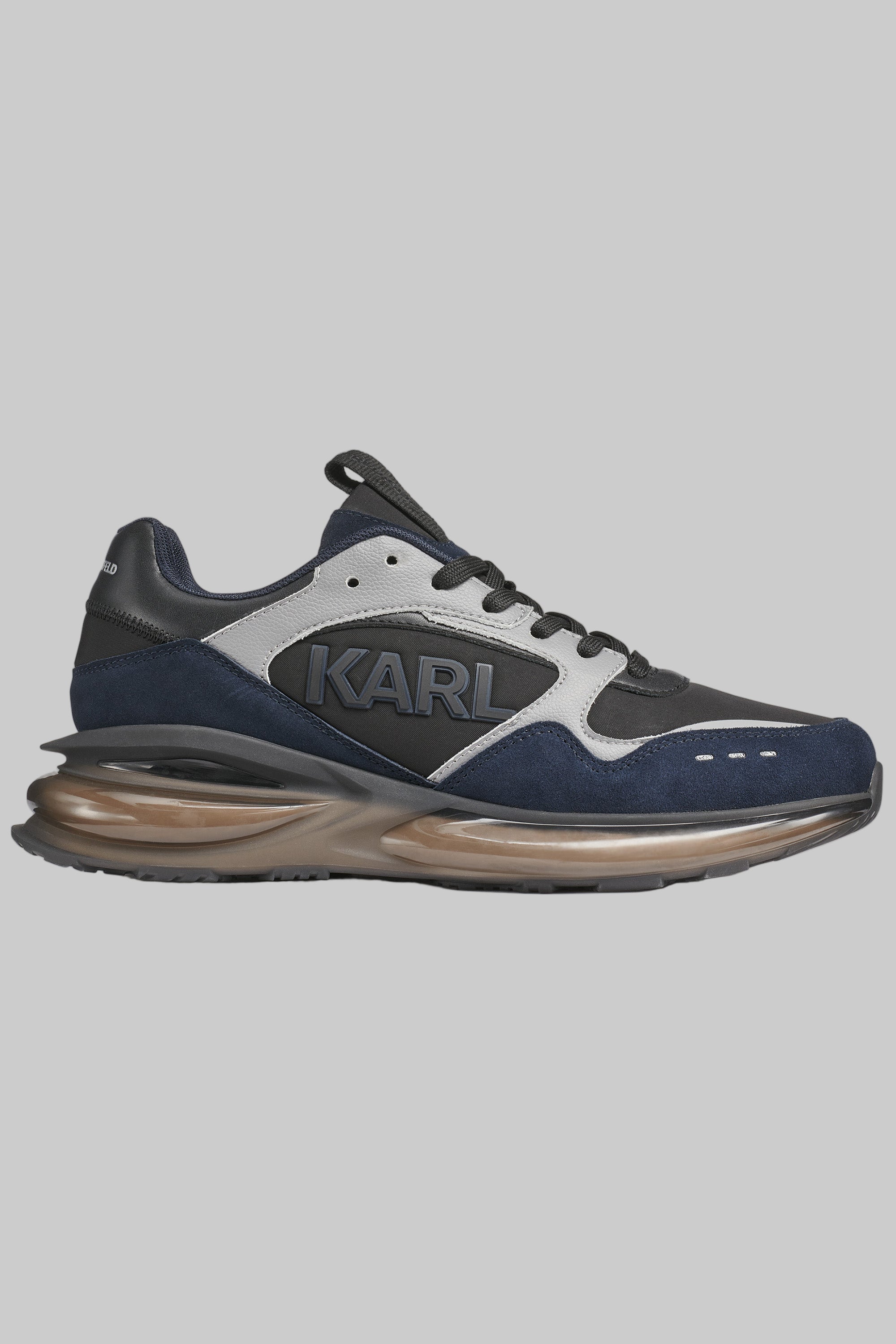 MIXED MEDIA SNEAKER WITH KARL LOGO View 1 | Men's Shoes MIXED MEDIA SNEAKER WITH KARL LOGO View 1 | Men's Shoes