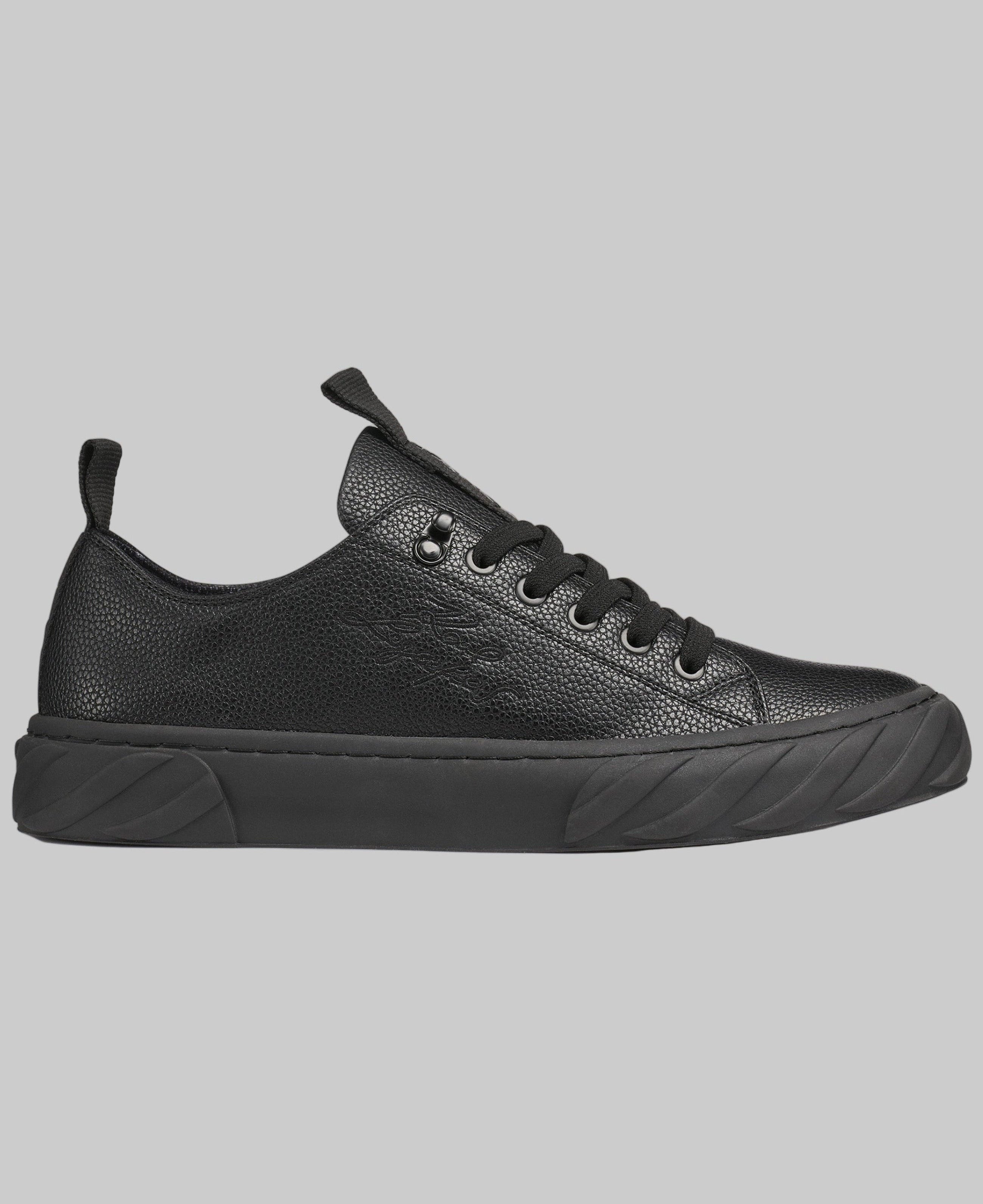 LOW PROFILE LEATHER SNEAKER WITH SIDE LOGO View 1 | Men's Shoes LOW PROFILE LEATHER SNEAKER WITH SIDE LOGO View 1 | Men's Shoes