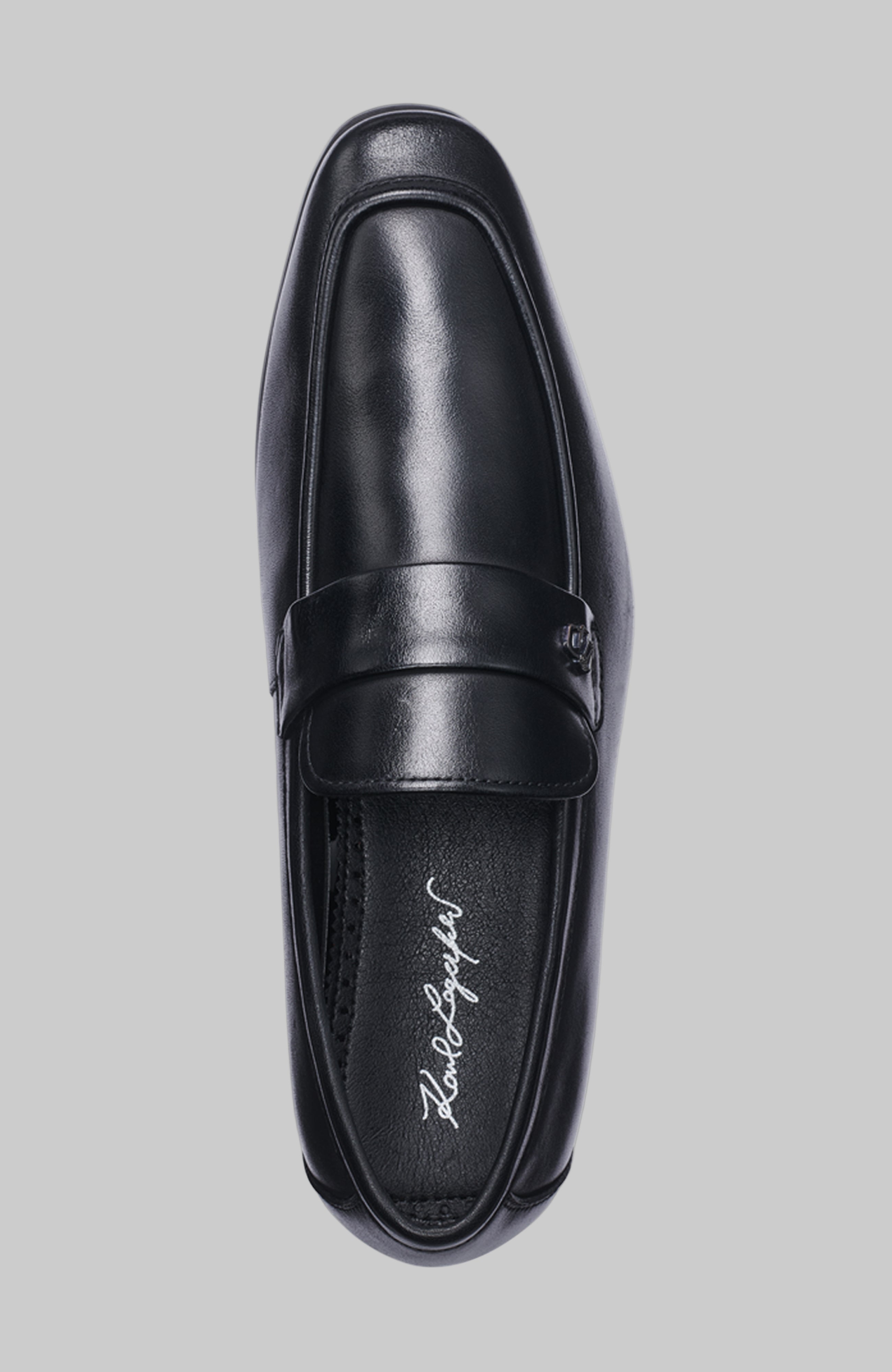 LEATHER BANDED LOAFER WITH KARL HEAD VIEW 4 | Men's Shoes LEATHER BANDED LOAFER WITH KARL HEAD VIEW 4 | Men's Shoes