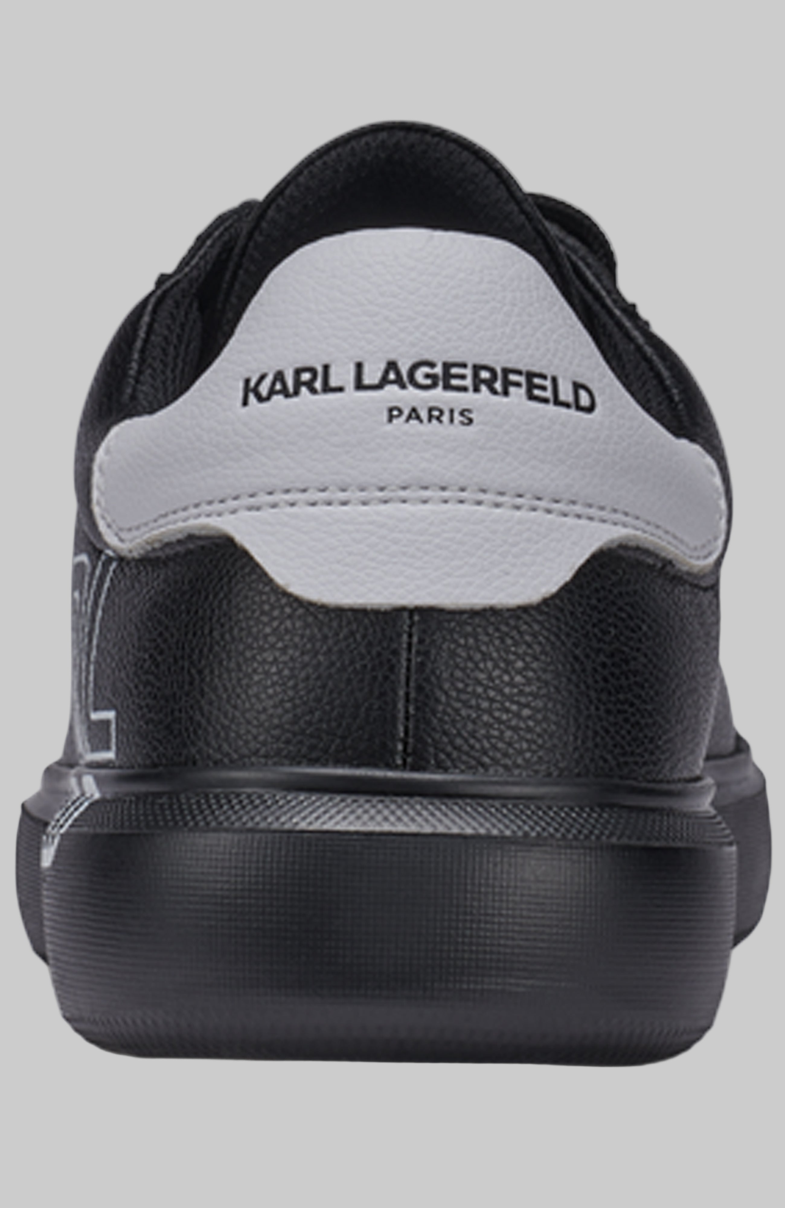 LEATHER SNEAKER WITH KARL LOGO VIEW 3 | Men's Shoes LEATHER SNEAKER WITH KARL LOGO VIEW 3 | Men's Shoes