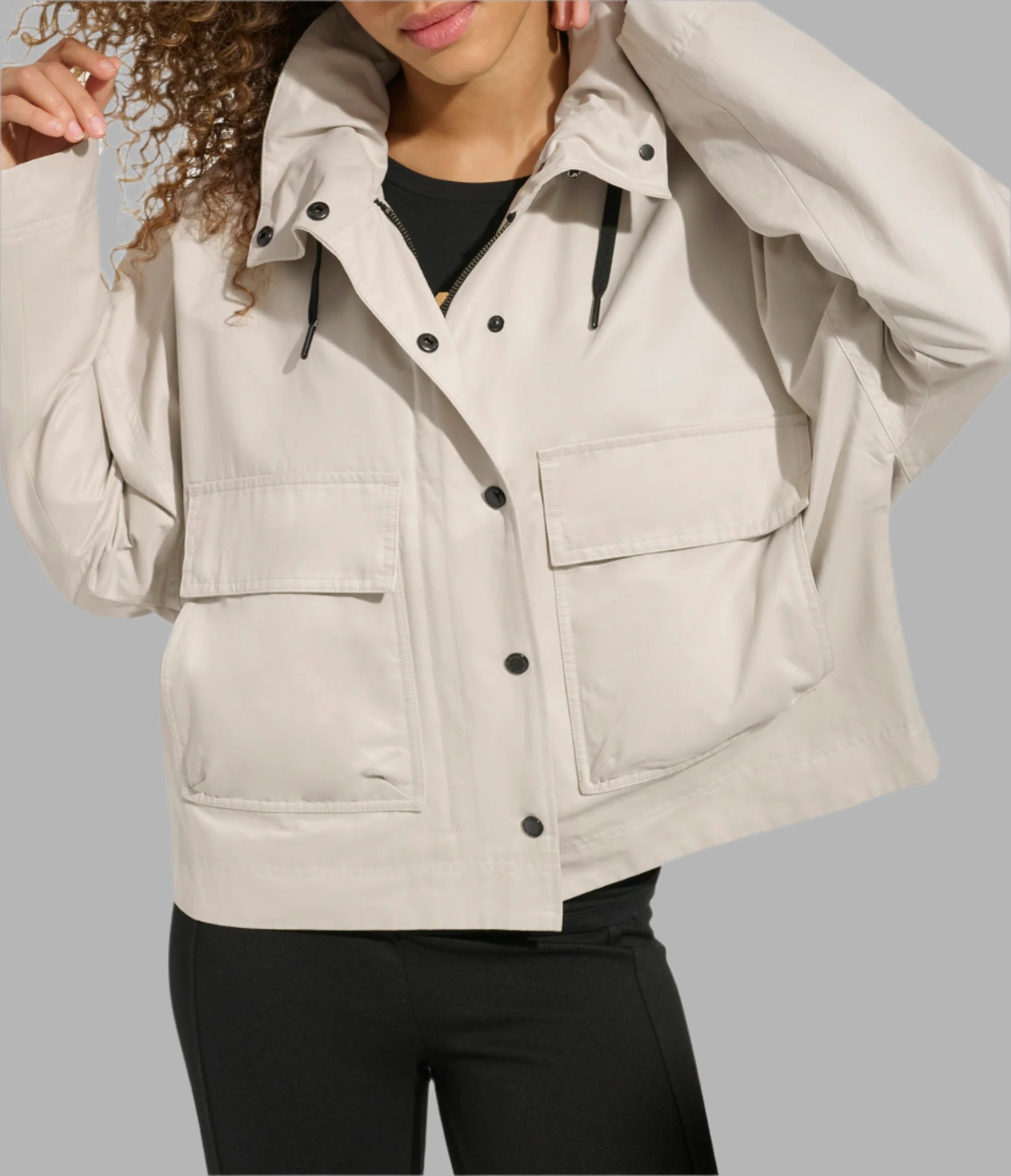 SHORT A-LINE JACKET VIEW 3 | Jackets & Coats SHORT A-LINE JACKET VIEW 3 | Jackets & Coats