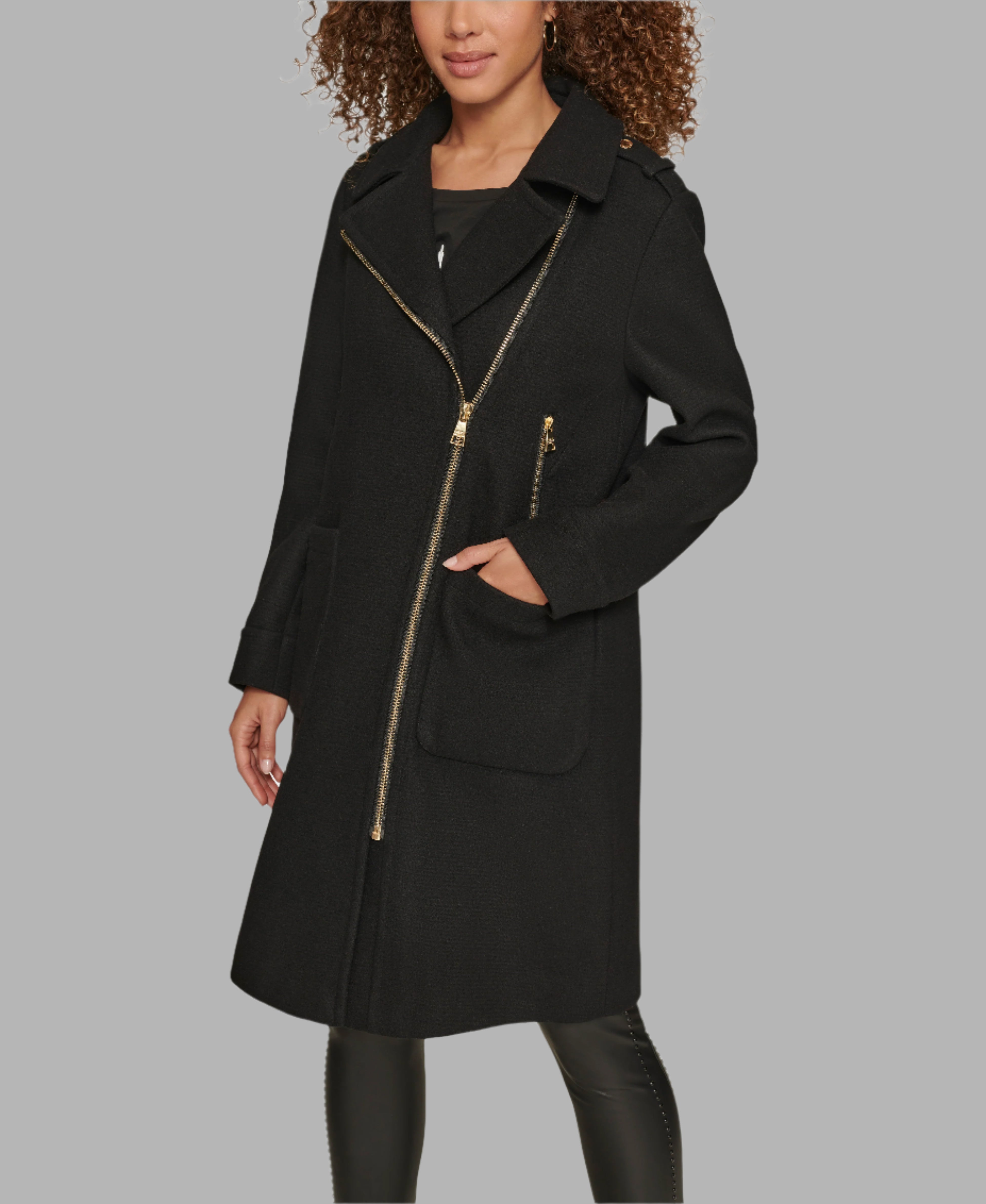 ASYMMETRICAL PATCH POCKET COAT VIEW 4 | Jackets & Coats ASYMMETRICAL PATCH POCKET COAT VIEW 4 | Jackets & Coats