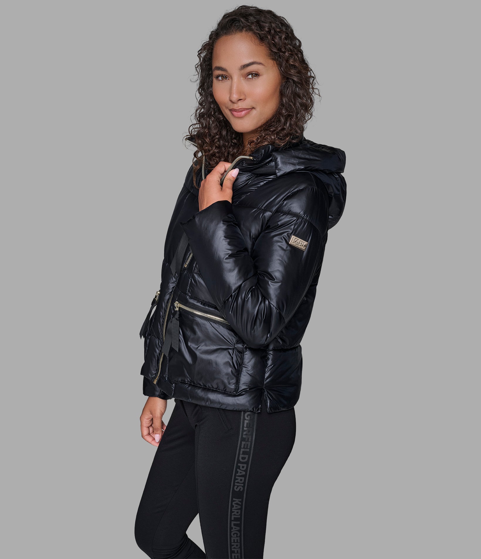 SHORT HOODED PUFFER VIEW 4 | Jackets & Coats SHORT HOODED PUFFER VIEW 4 | Jackets & Coats