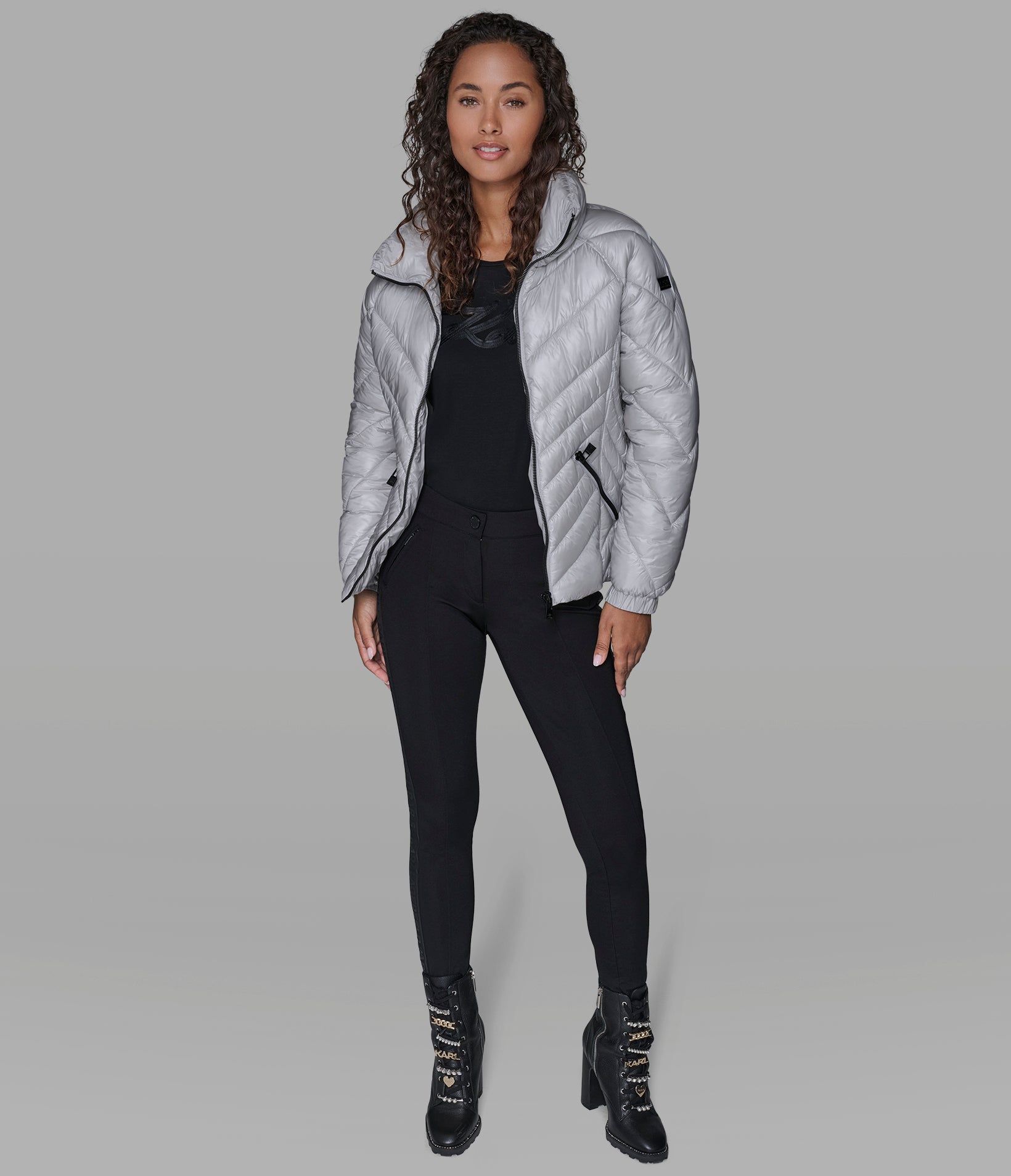 PILLOW COLLAR PUFFER JACKET VIEW 3 | Jackets & Coats PILLOW COLLAR PUFFER JACKET VIEW 3 | Jackets & Coats