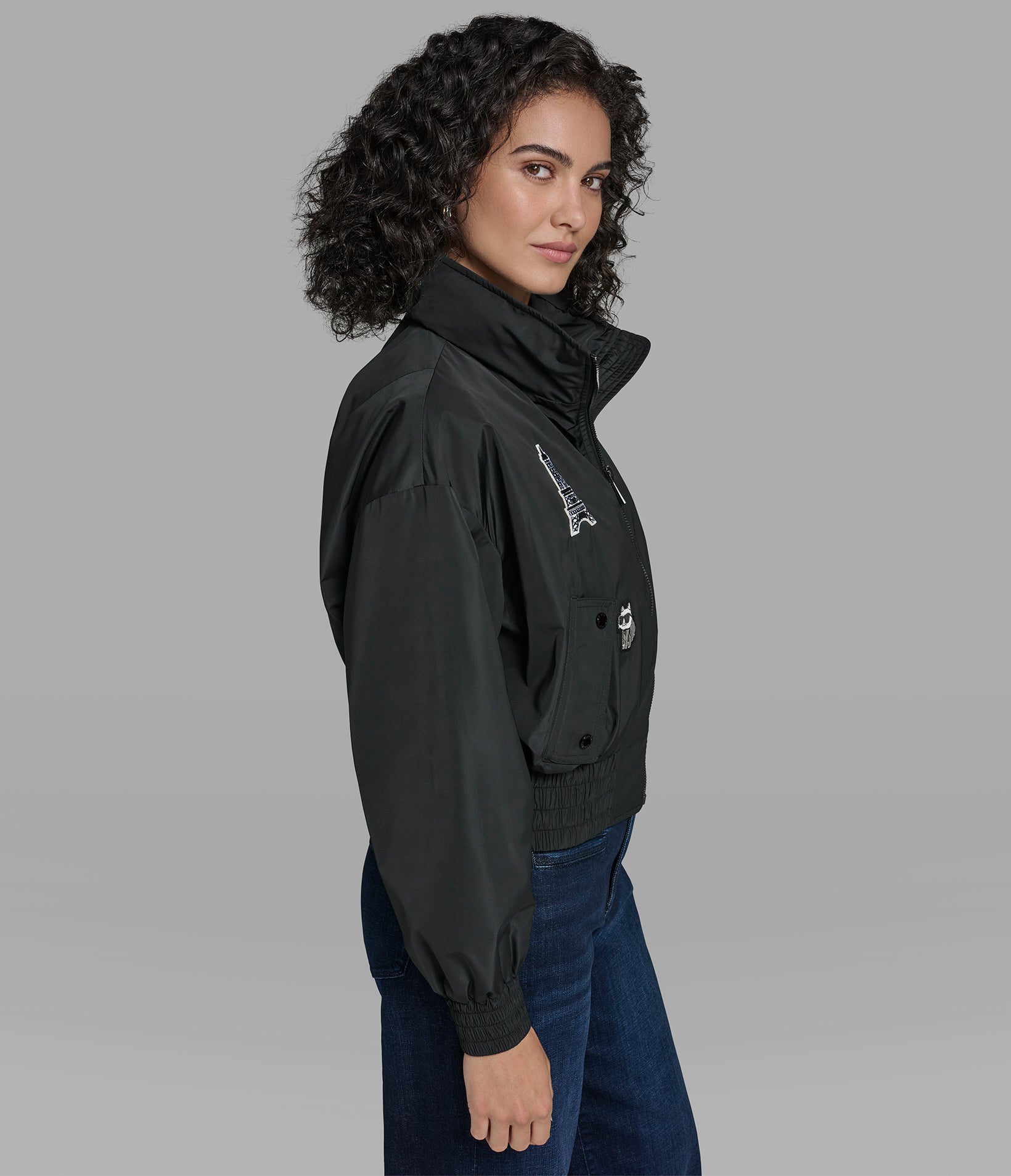 PATCH BOMBER JACKET VIEW 3 | Jackets & Coats PATCH BOMBER JACKET VIEW 3 | Jackets & Coats