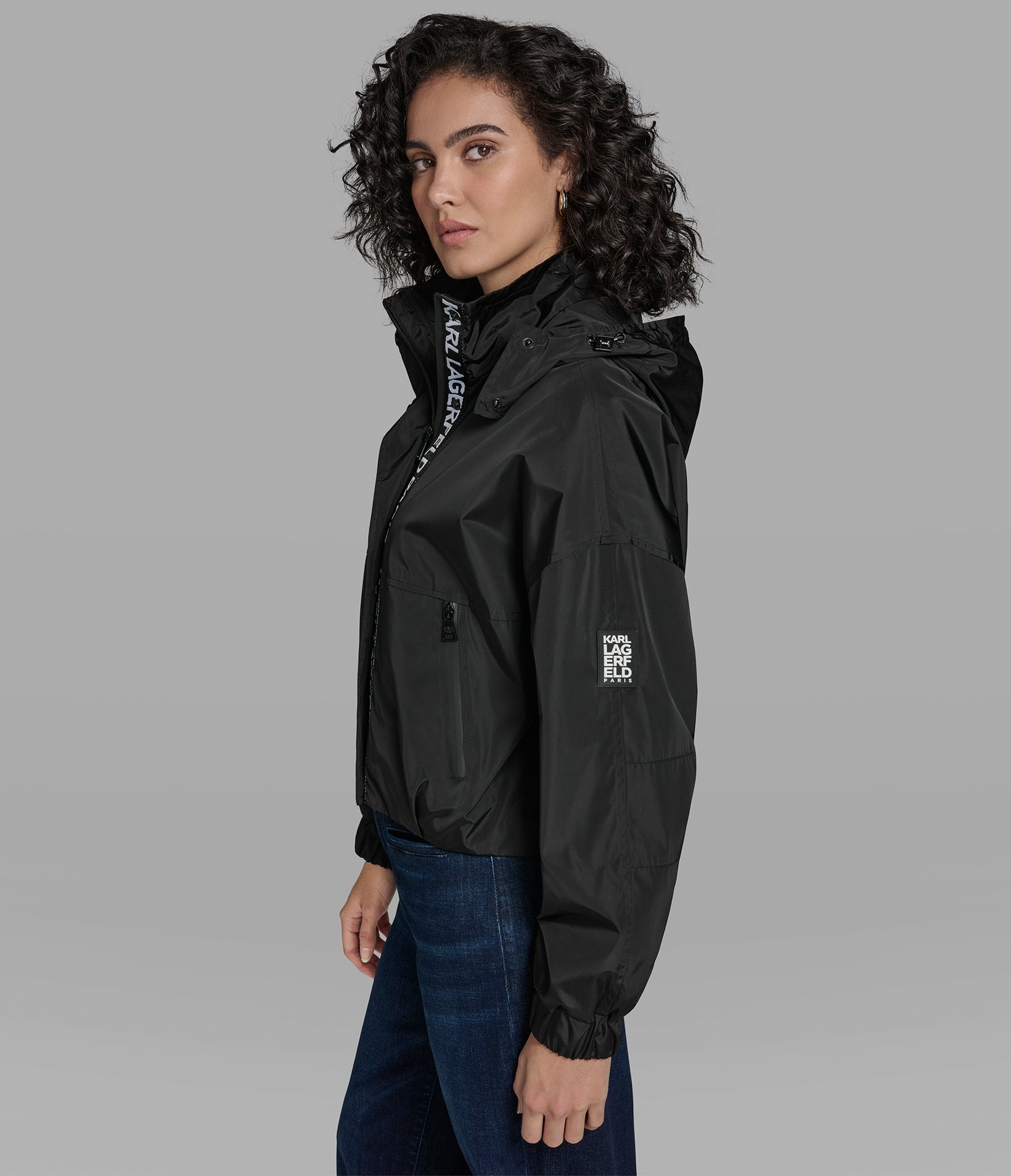 CROPPED LOGO WINDBREAKER VIEW 3 | Jackets & Coats CROPPED LOGO WINDBREAKER VIEW 3 | Jackets & Coats