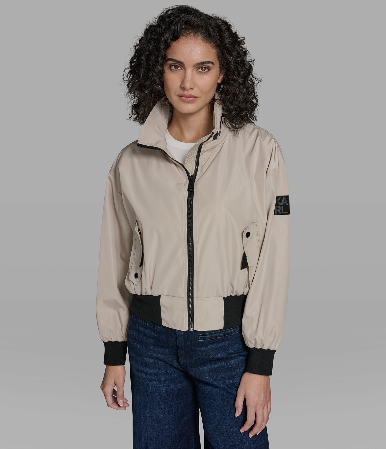 DOLMAN SLEEVE BOMBER View 1 | New Arrivals DOLMAN SLEEVE BOMBER View 1 | New Arrivals