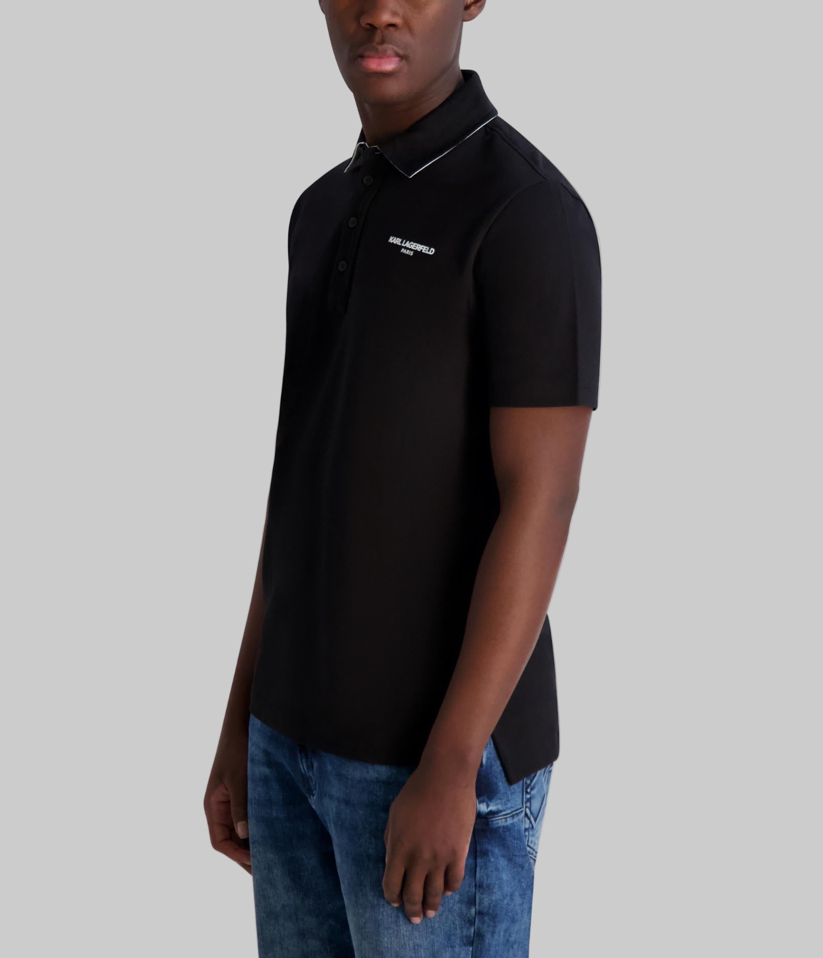 LOGO POLO WITH PLACKET DETAIL VIEW 3 | Men's Sale LOGO POLO WITH PLACKET DETAIL VIEW 3 | Men's Sale