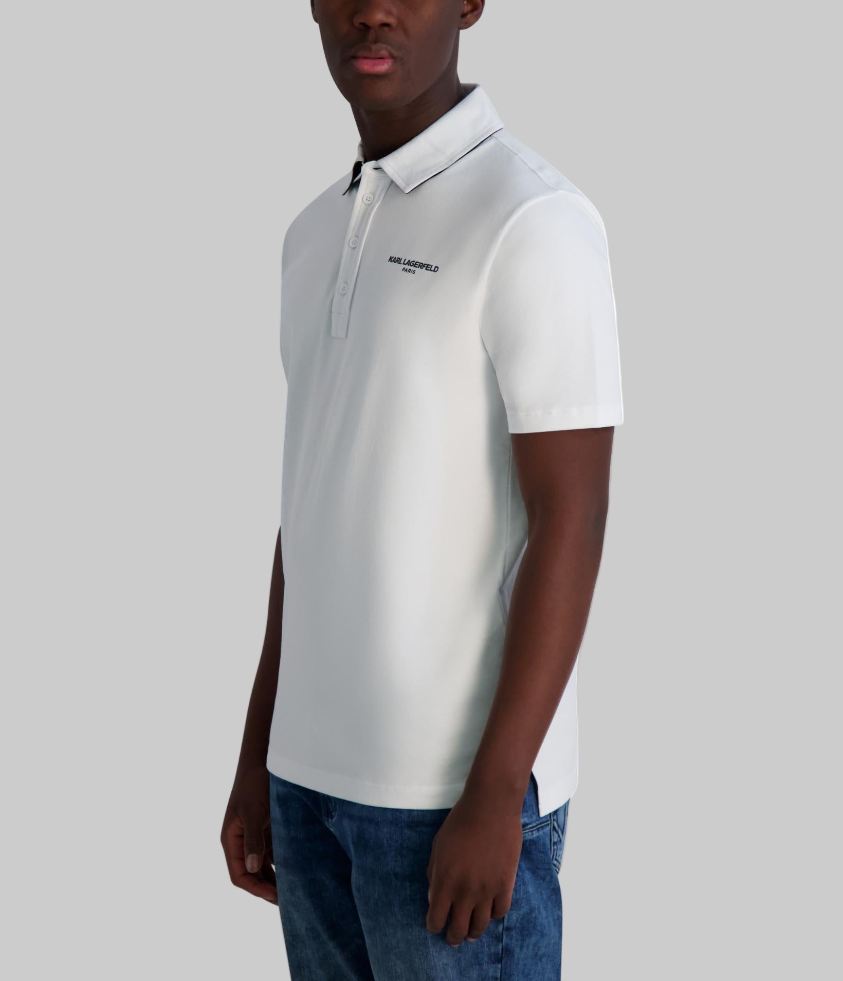 LOGO POLO WITH PLACKET DETAIL VIEW 3 | Gifts For Him LOGO POLO WITH PLACKET DETAIL VIEW 3 | Gifts For Him