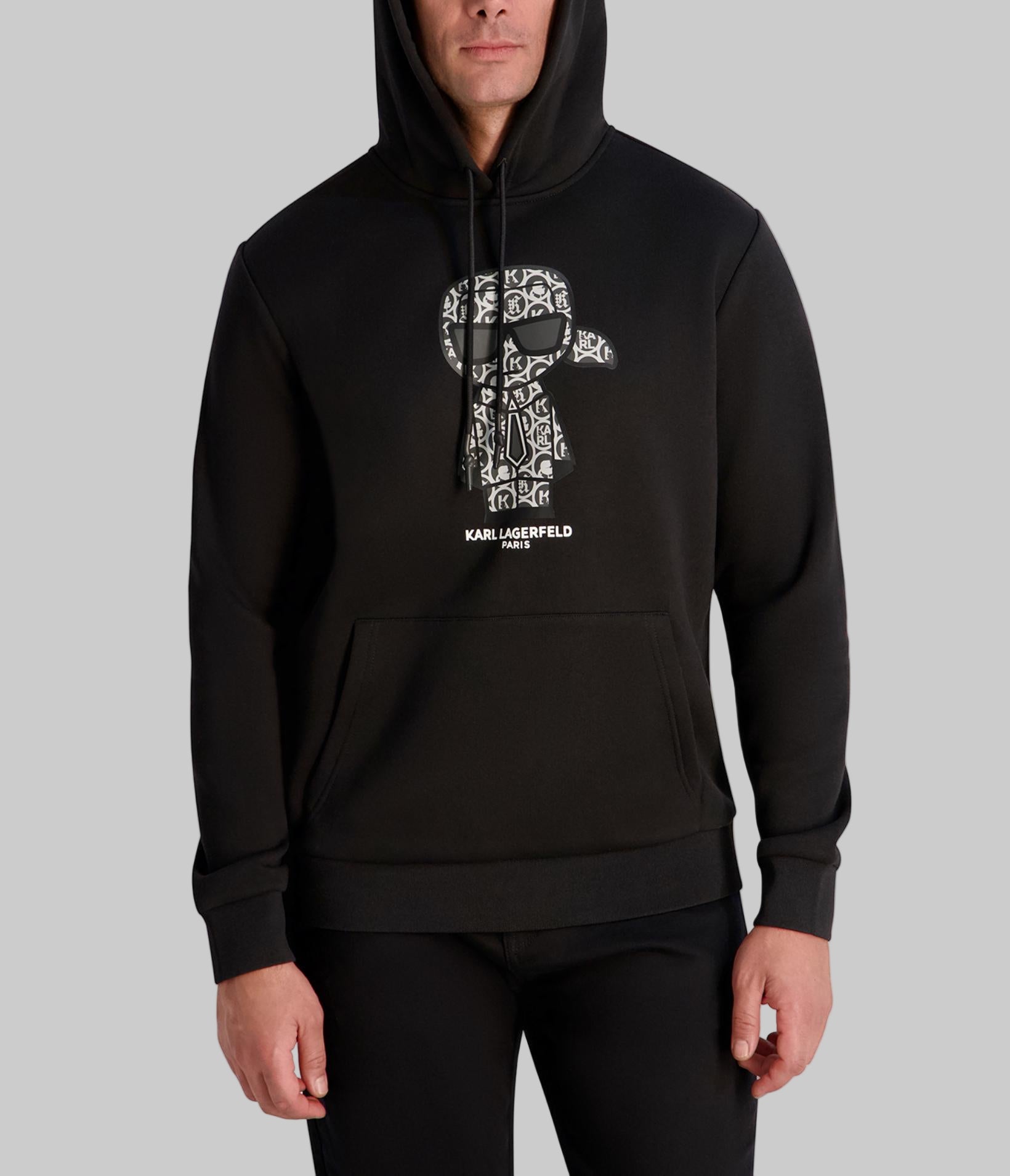 MONOGRAM KARL FLEECE HOODIE VIEW 4 | Men's Sweaters & Shirts MONOGRAM KARL FLEECE HOODIE VIEW 4 | Men's Sweaters & Shirts