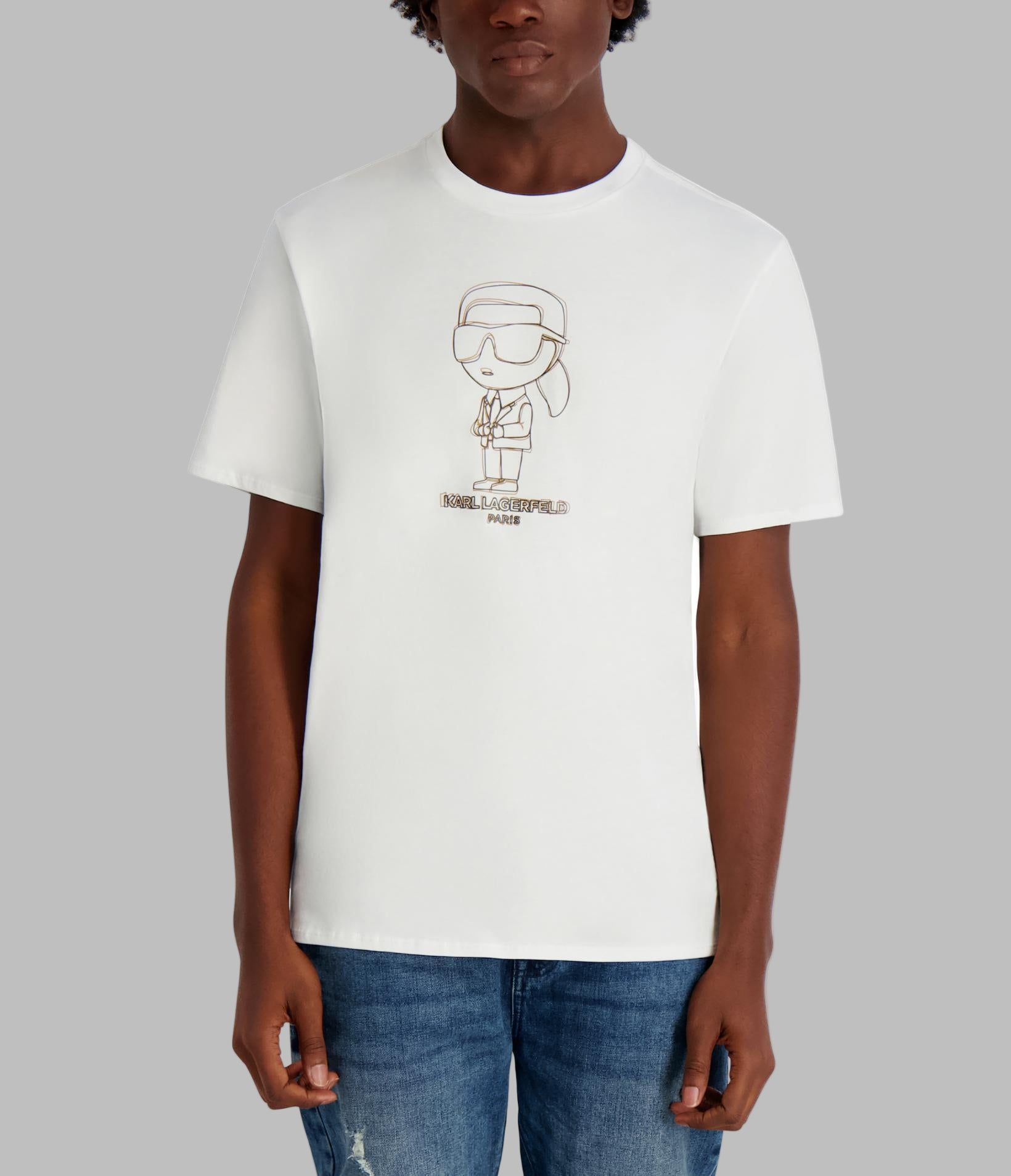 KARL DOLL OUTLINE TEE View 1 | Men's Tees & Polos KARL DOLL OUTLINE TEE View 1 | Men's Tees & Polos