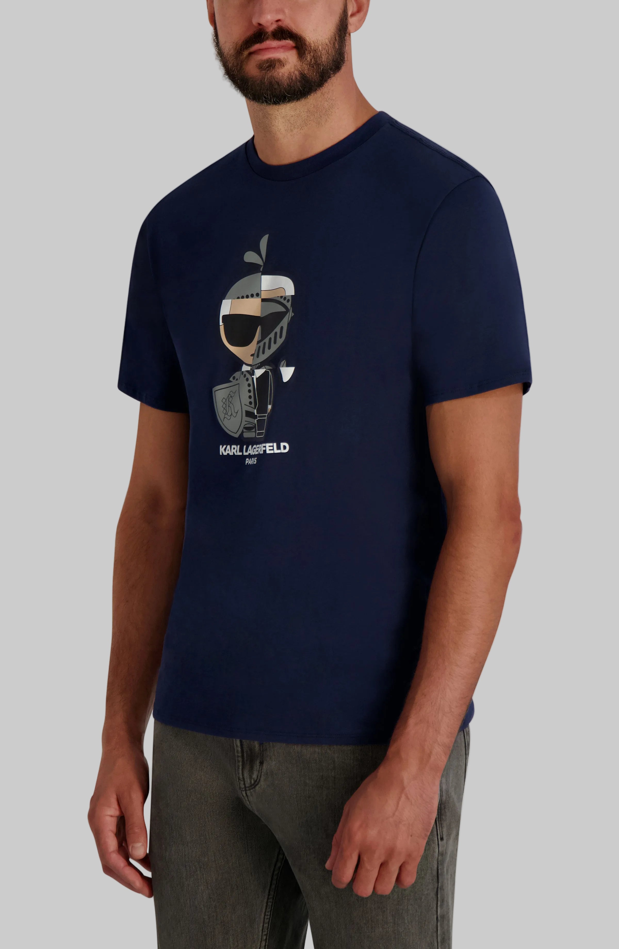 SPLIT PERSONALITY KARL TEE VIEW 3 SPLIT PERSONALITY KARL TEE VIEW 3