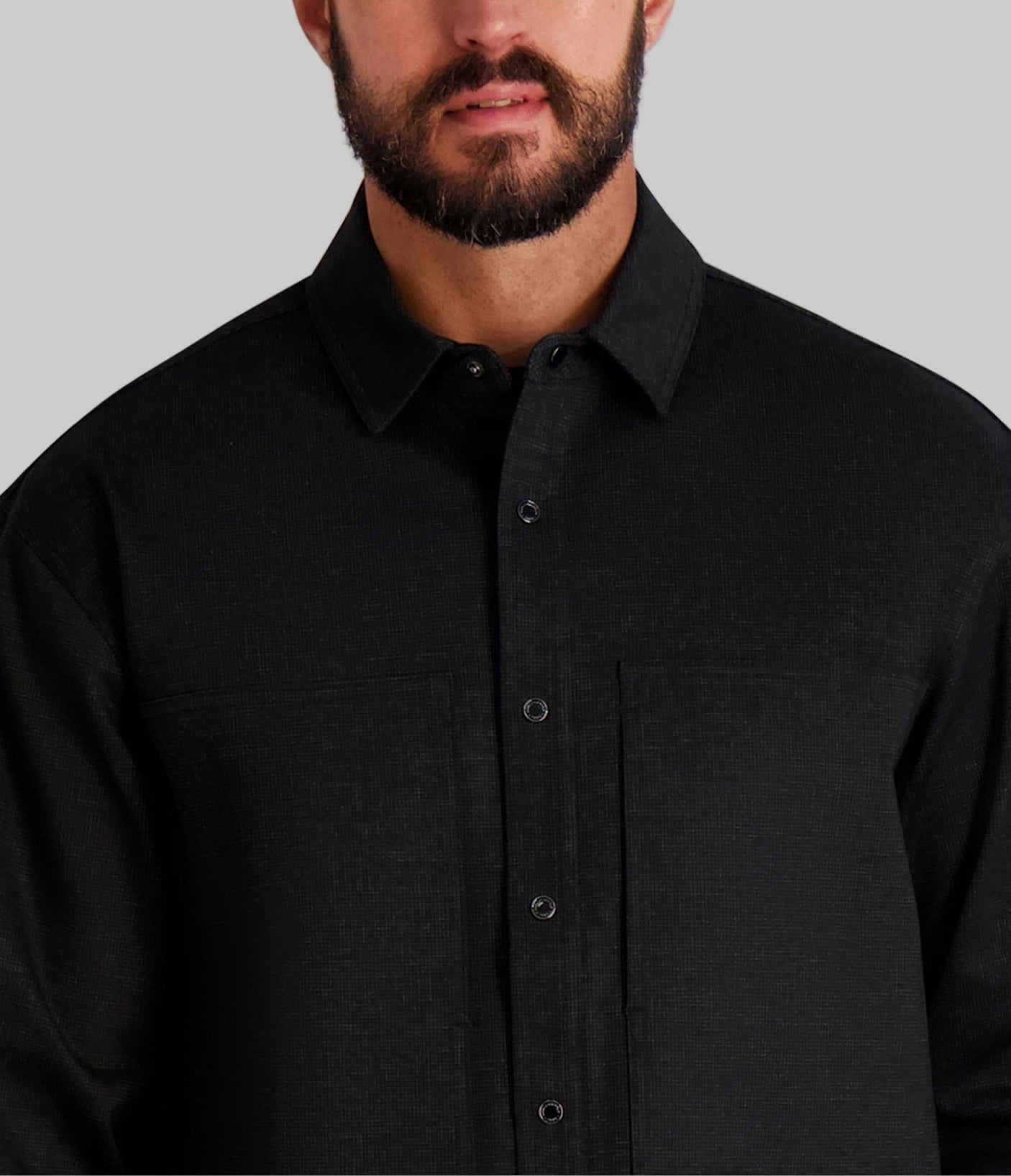 HOUNDSTOOTH UTILITY SHIRT JACKET VIEW 5 | Men's Clothing HOUNDSTOOTH UTILITY SHIRT JACKET VIEW 5 | Men's Clothing