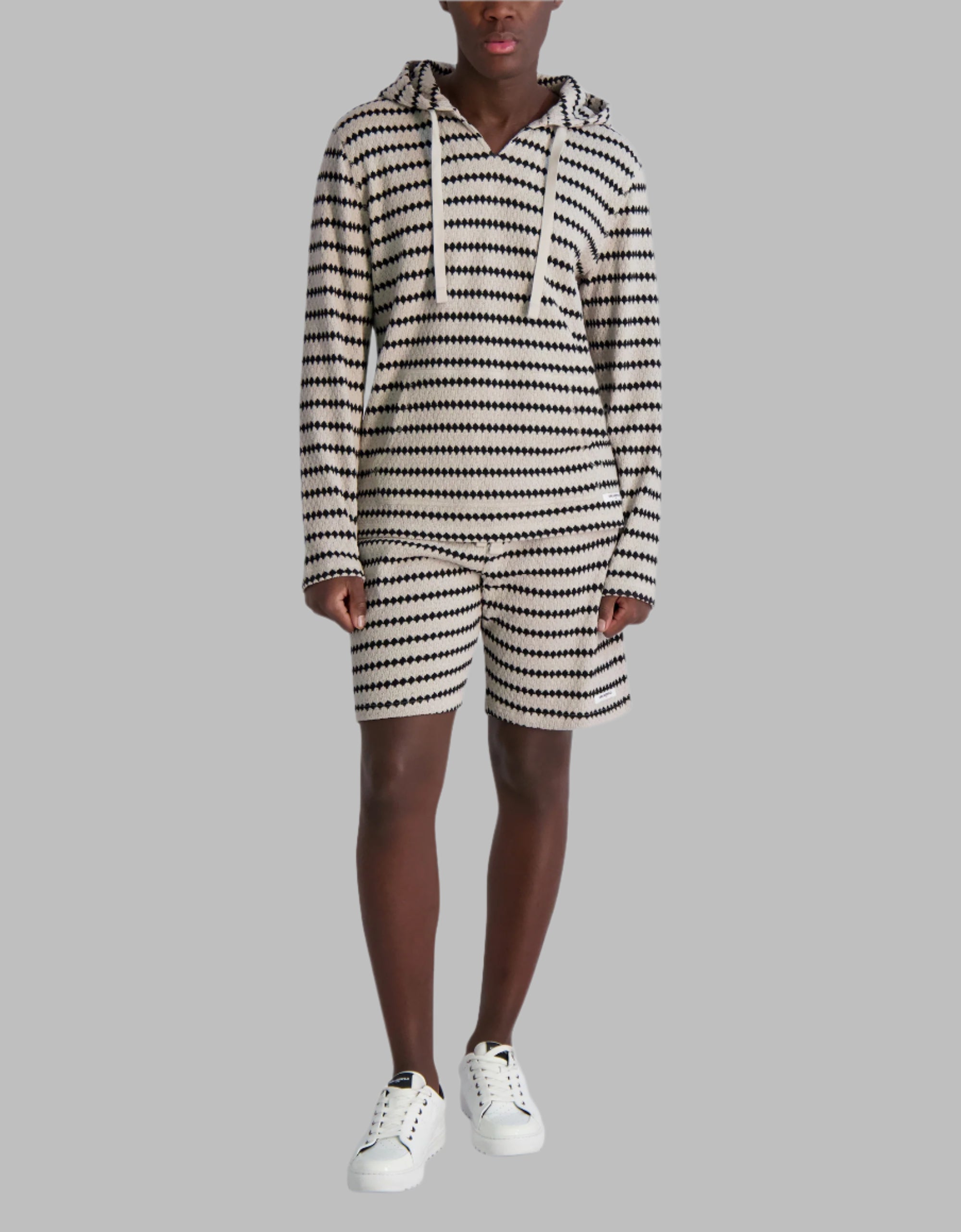 JACQUARD STRIPE LONG SLEEVE VIEW 4 | Men's Matching Sets Shop JACQUARD STRIPE LONG SLEEVE VIEW 4 | Men's Matching Sets Shop