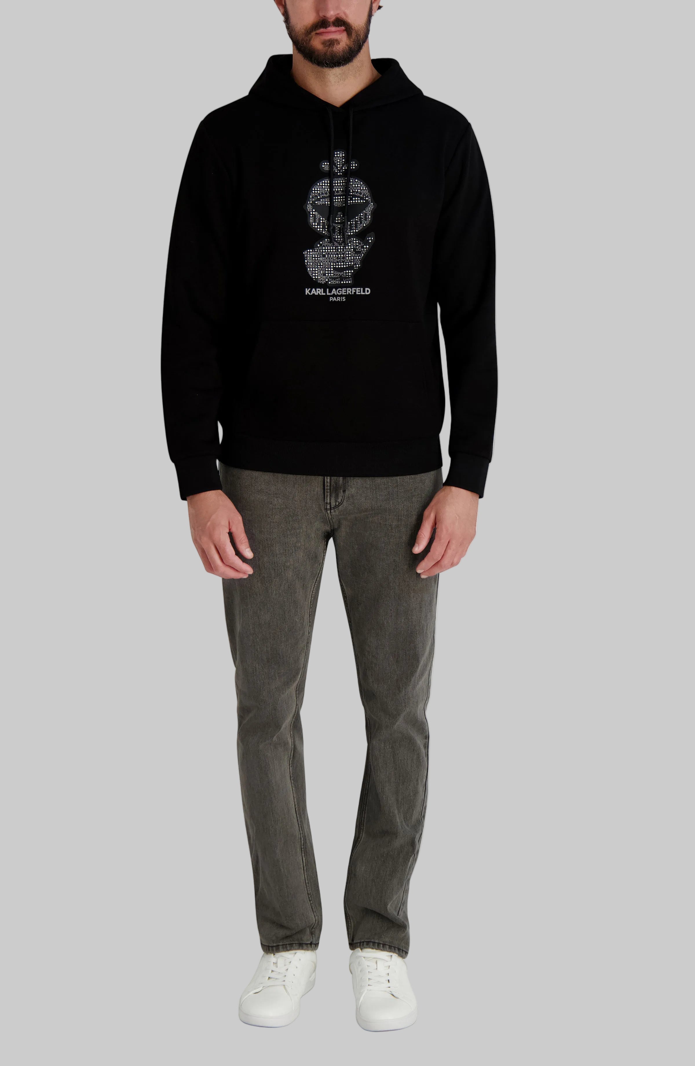 KARL BROKEN GLASS HOODIE VIEW 4 | Men's Sweatshirts & Joggers KARL BROKEN GLASS HOODIE VIEW 4 | Men's Sweatshirts & Joggers