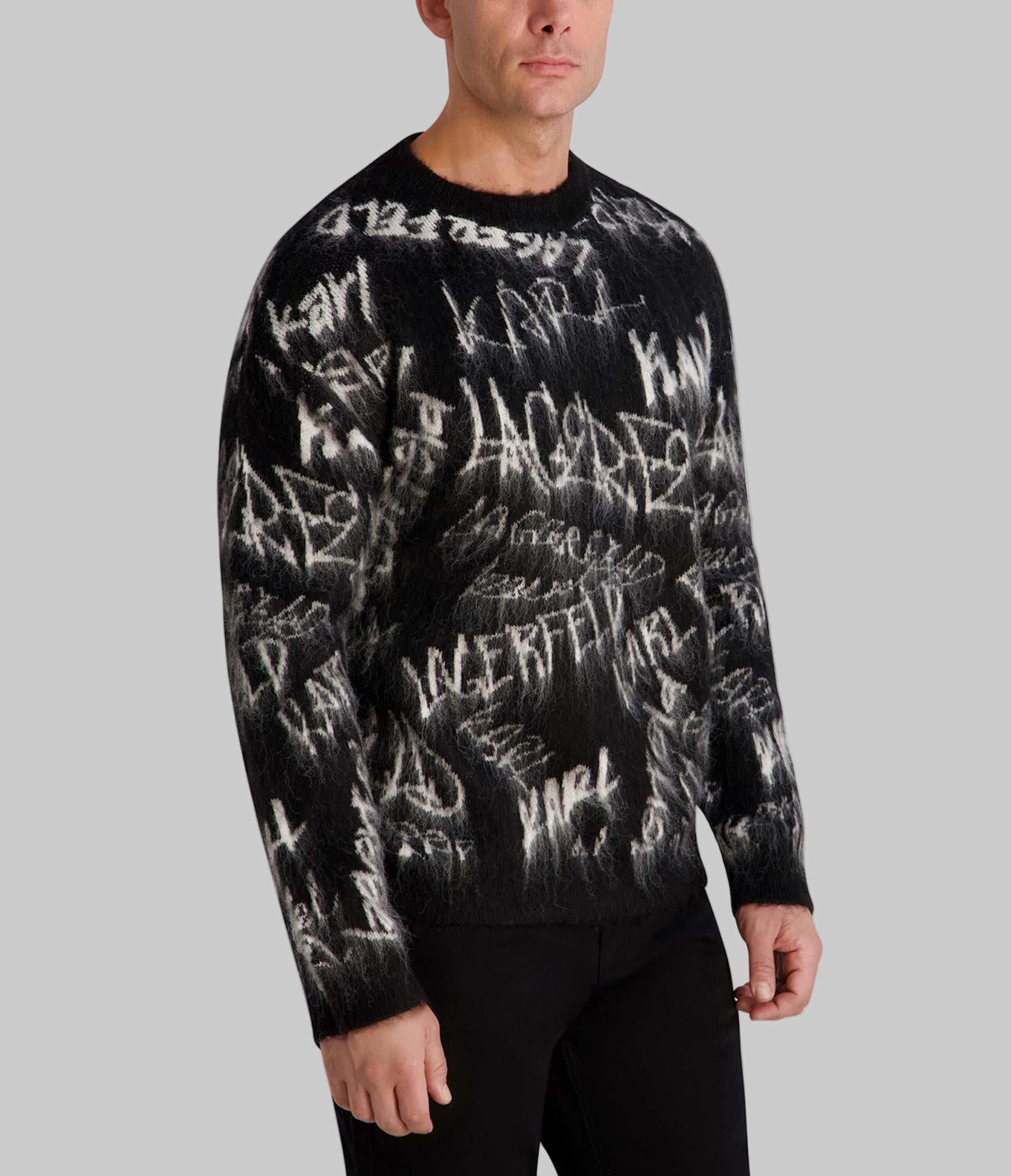 GRAFFITI KARL SWEATER VIEW 3 | Men's Sweaters & Shirts GRAFFITI KARL SWEATER VIEW 3 | Men's Sweaters & Shirts