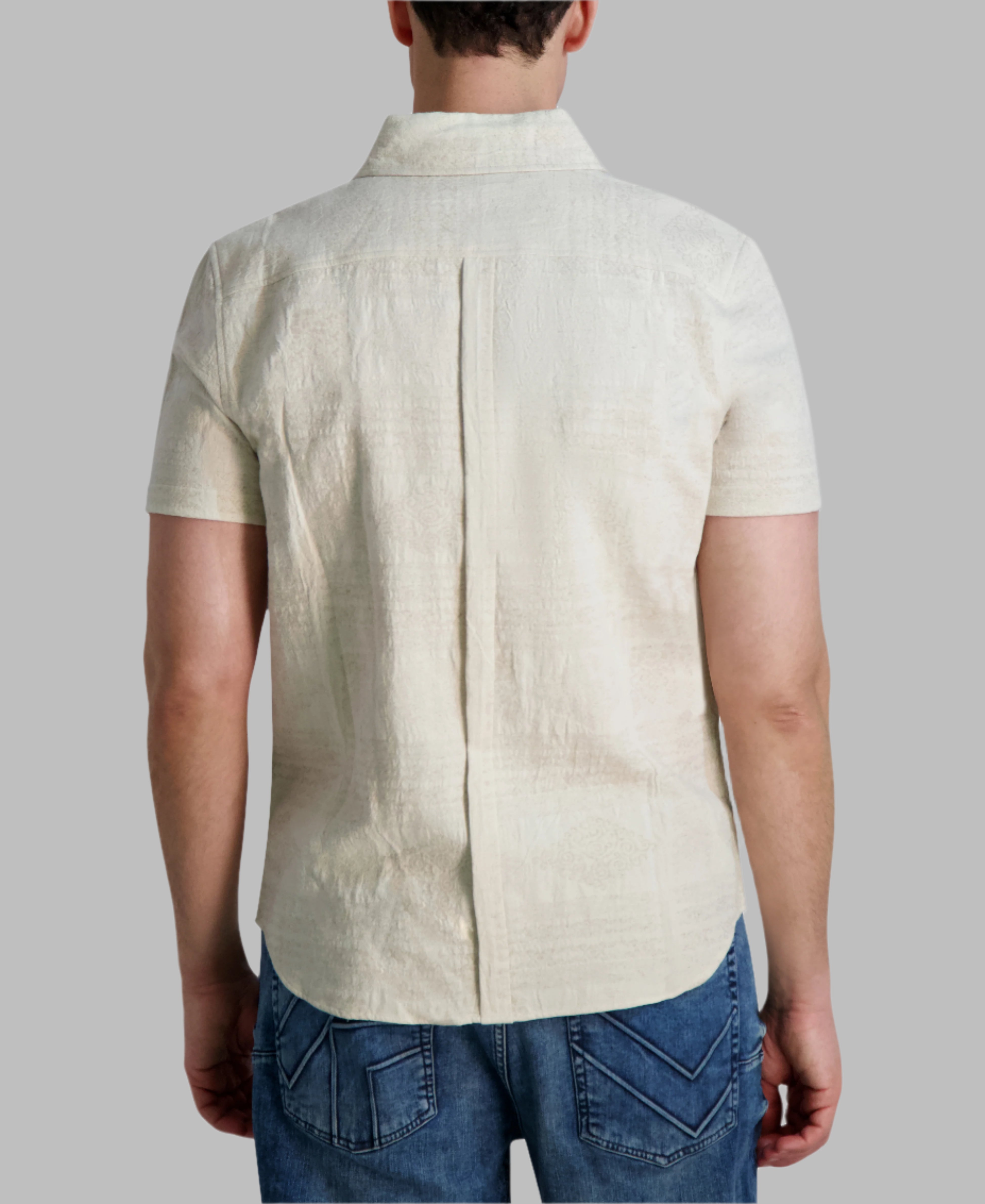 SHORT SLEEVE BUTTON FRONT SHIRT View 2 | Men's Sweaters & Shirts SHORT SLEEVE BUTTON FRONT SHIRT View 2 | Men's Sweaters & Shirts