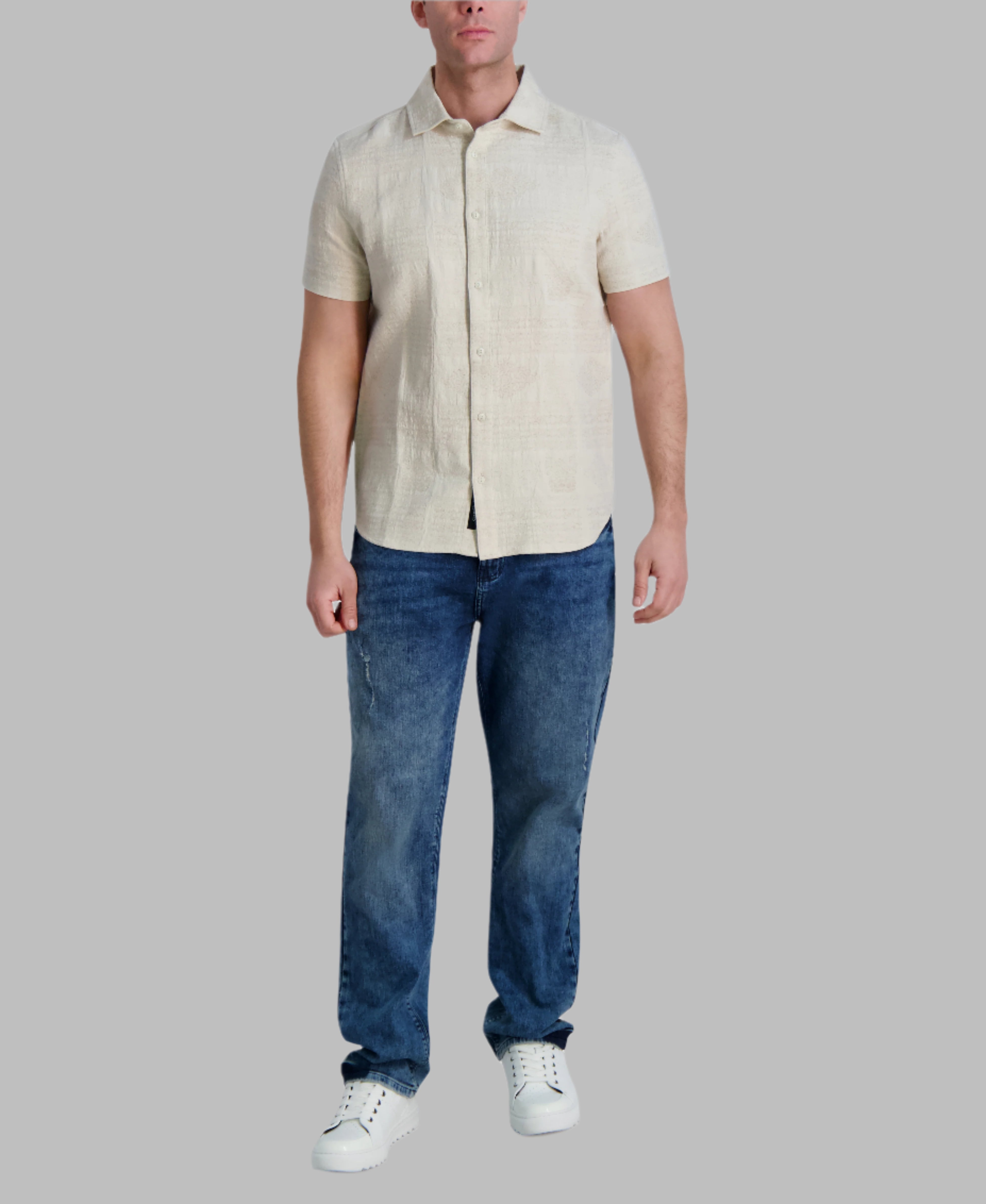 SHORT SLEEVE BUTTON FRONT SHIRT VIEW 4 SHORT SLEEVE BUTTON FRONT SHIRT VIEW 4