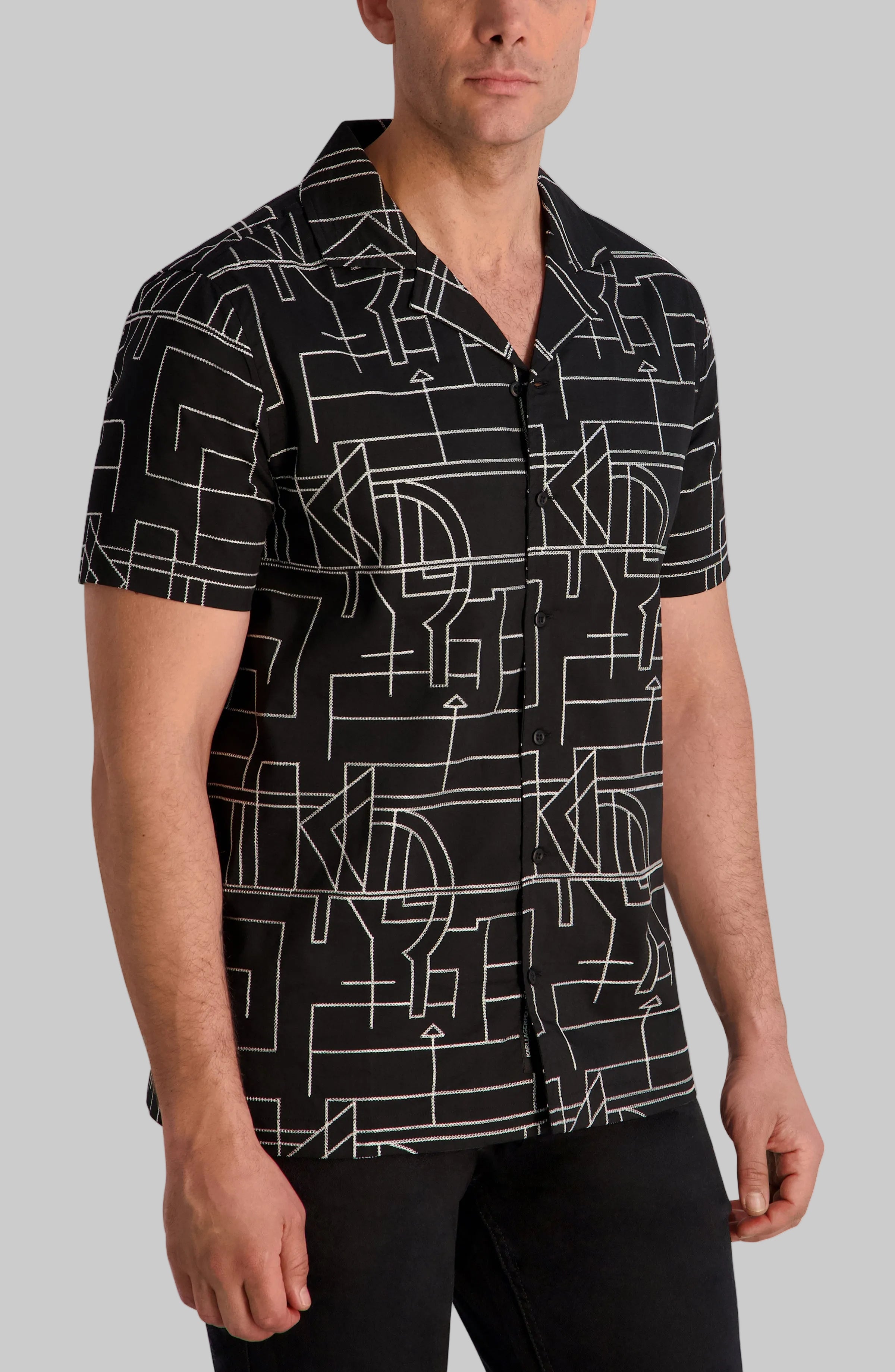 SHORT SLEEVE CAMP SHIRT VIEW 3 | Men's Sweaters & Shirts SHORT SLEEVE CAMP SHIRT VIEW 3 | Men's Sweaters & Shirts