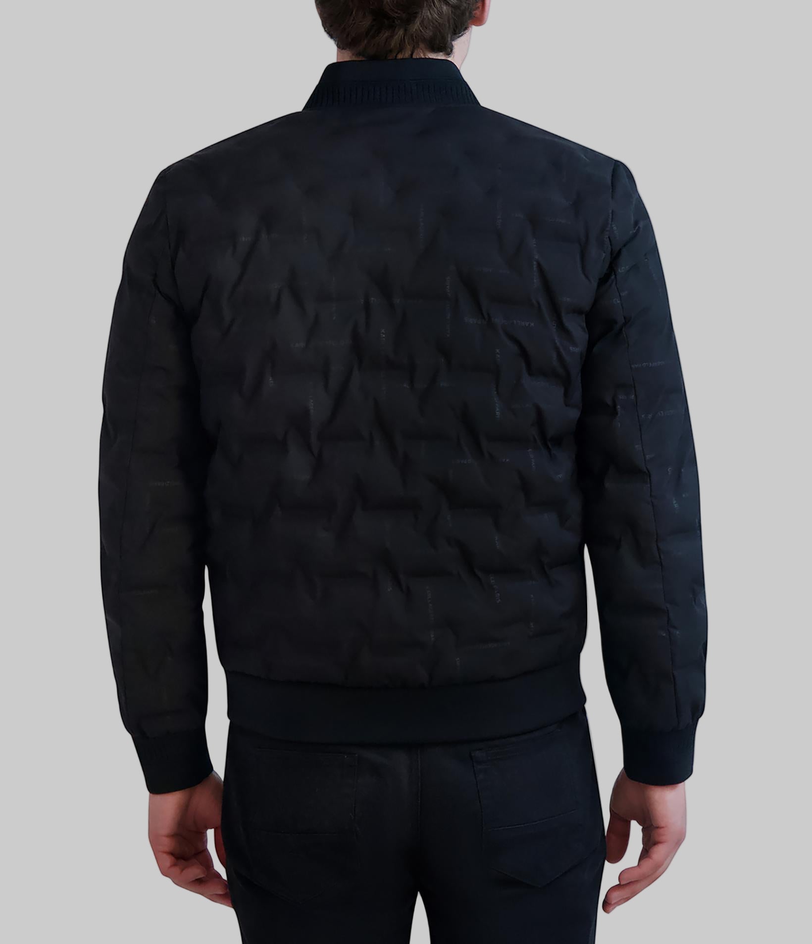 QUILTED BOMBER JACKET VIEW 3 | Men's Coats & Jackets QUILTED BOMBER JACKET VIEW 3 | Men's Coats & Jackets