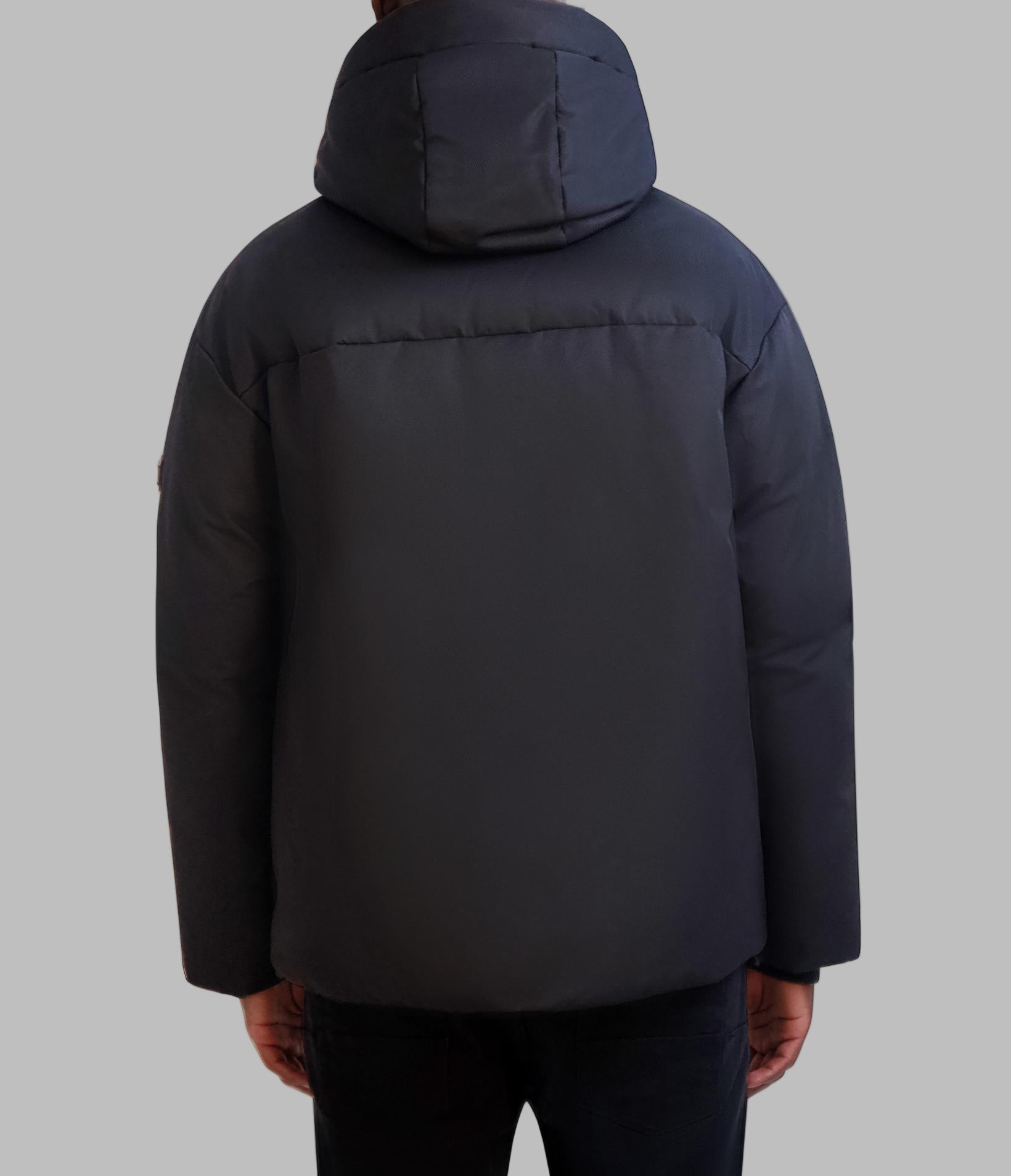 HOODED SHORT PUFFER View 2 | Men's Coats & Jackets HOODED SHORT PUFFER View 2 | Men's Coats & Jackets