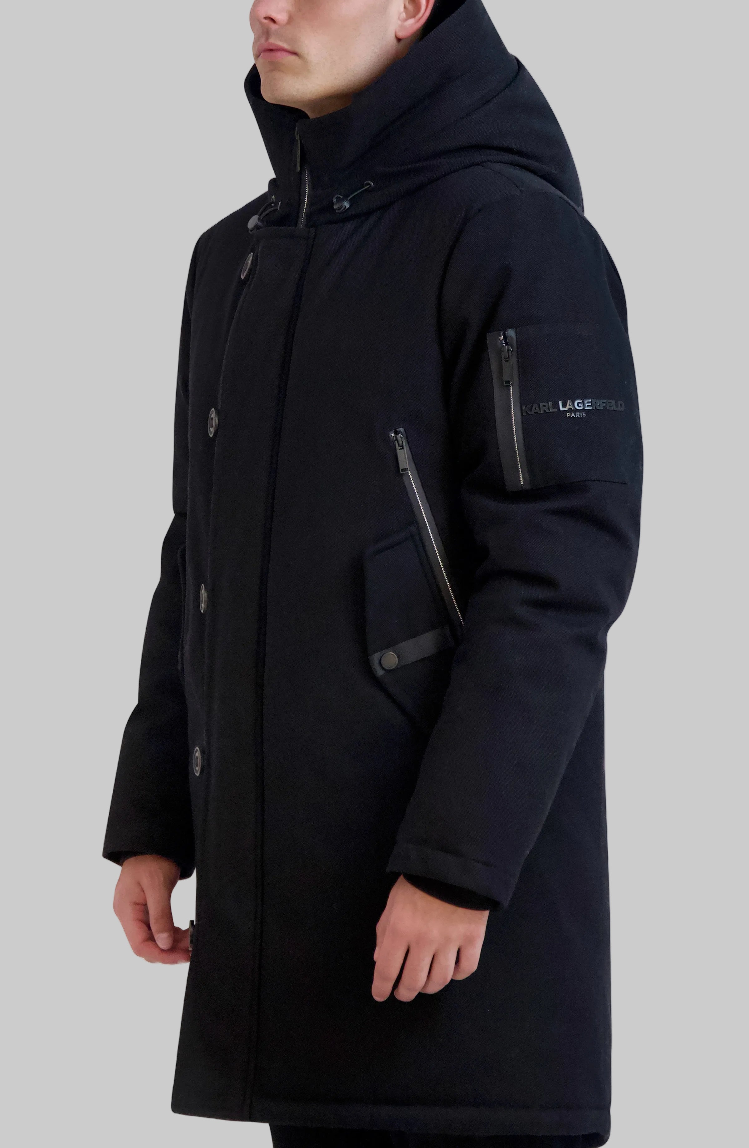 HOODED ANORAK COAT VIEW 3 | New Men's Arrivals HOODED ANORAK COAT VIEW 3 | New Men's Arrivals