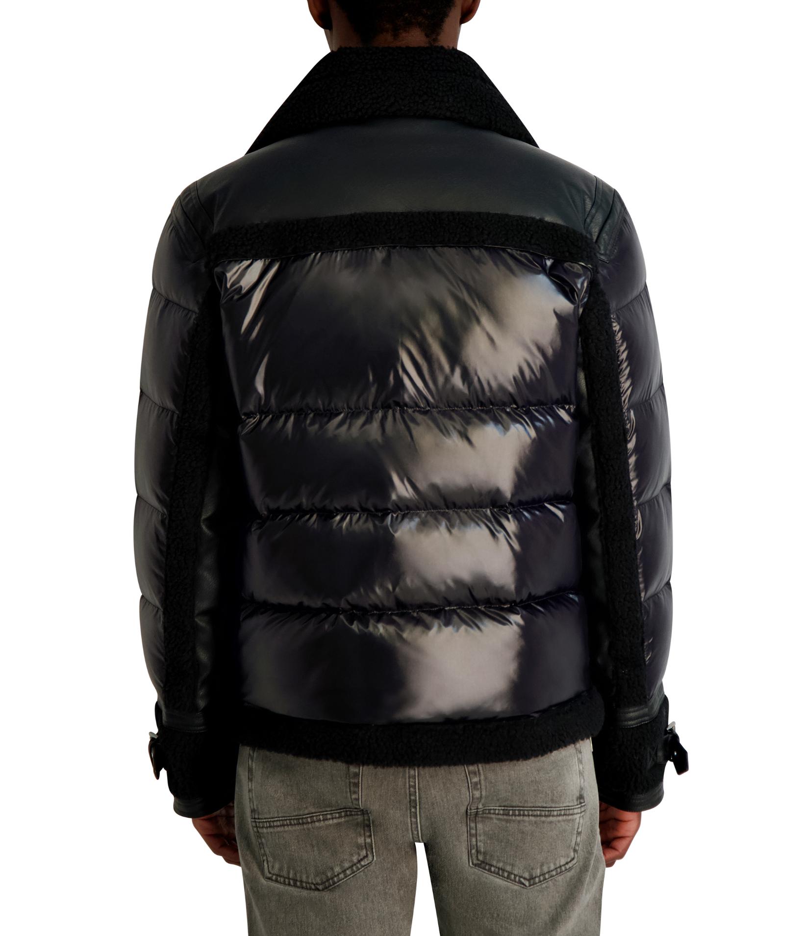 FAUX SHEARLING MIXED MEDIA JACKET View 2 | MEN'S FALL COLLECTION FAUX SHEARLING MIXED MEDIA JACKET View 2 | MEN'S FALL COLLECTION
