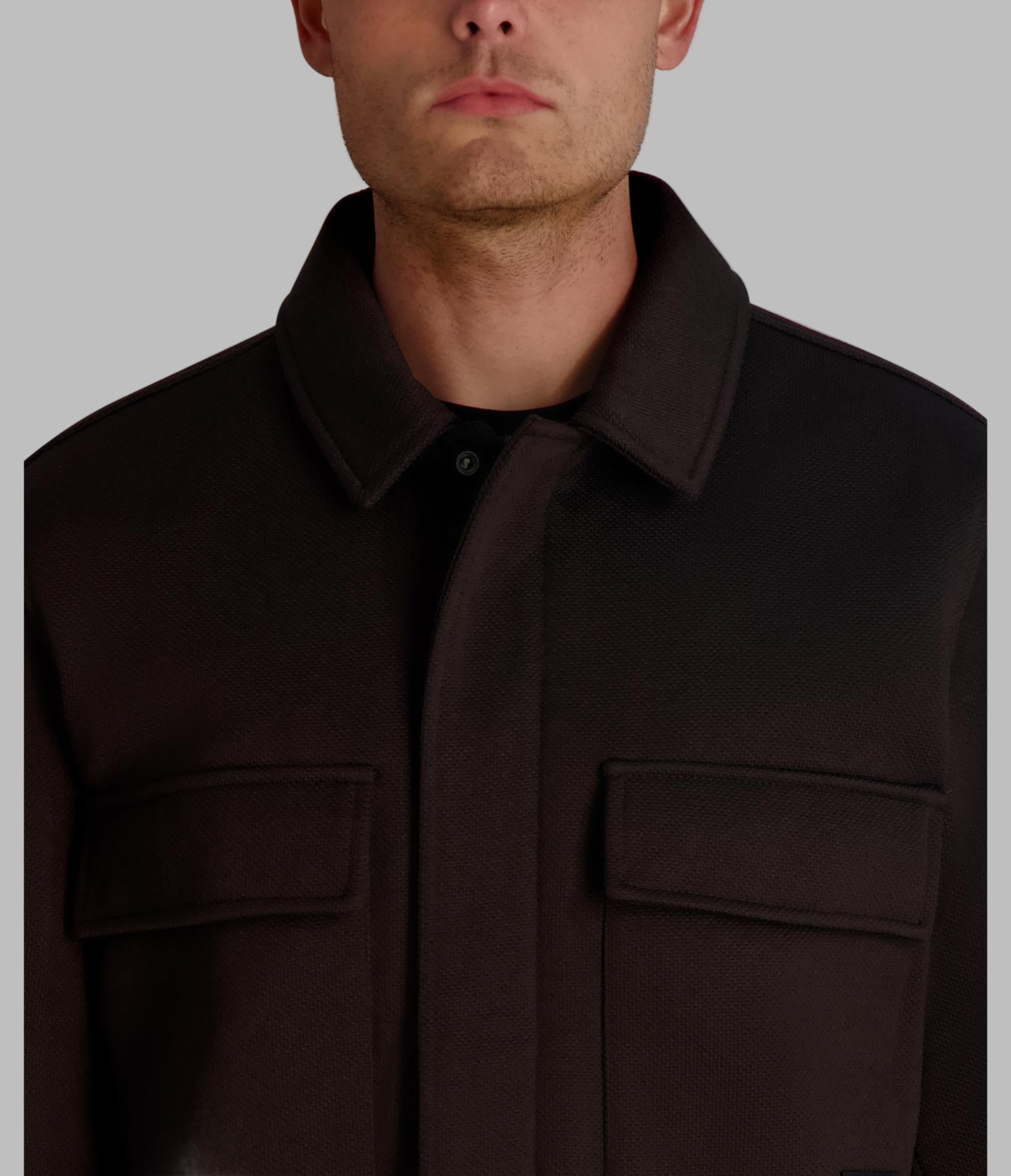 UTILITY SHIRT JACKET VIEW 4 | MEN'S FALL COLLECTION UTILITY SHIRT JACKET VIEW 4 | MEN'S FALL COLLECTION