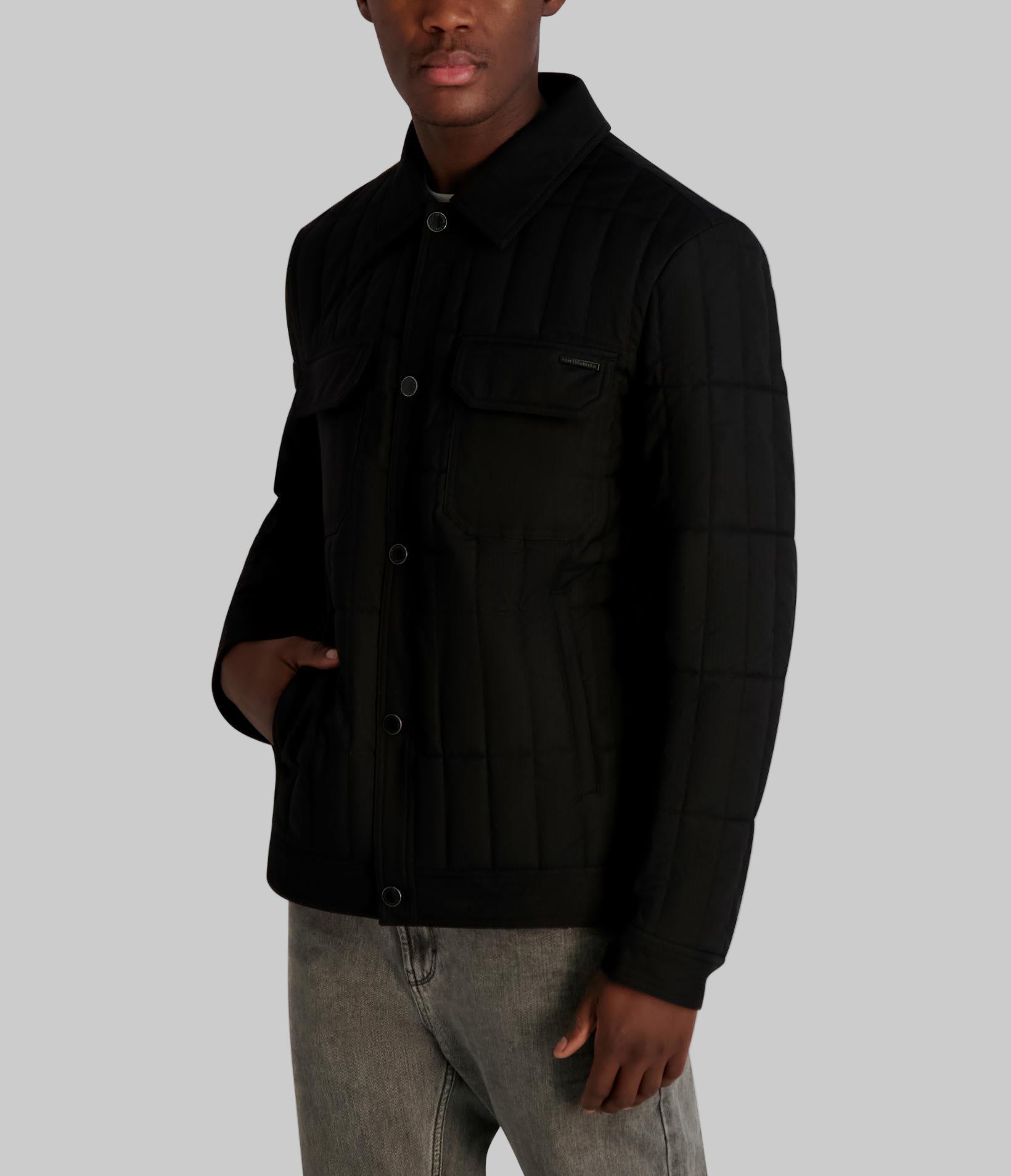 QUILTED SHIRT JACKET VIEW 3 | Men's Coats & Jackets QUILTED SHIRT JACKET VIEW 3 | Men's Coats & Jackets