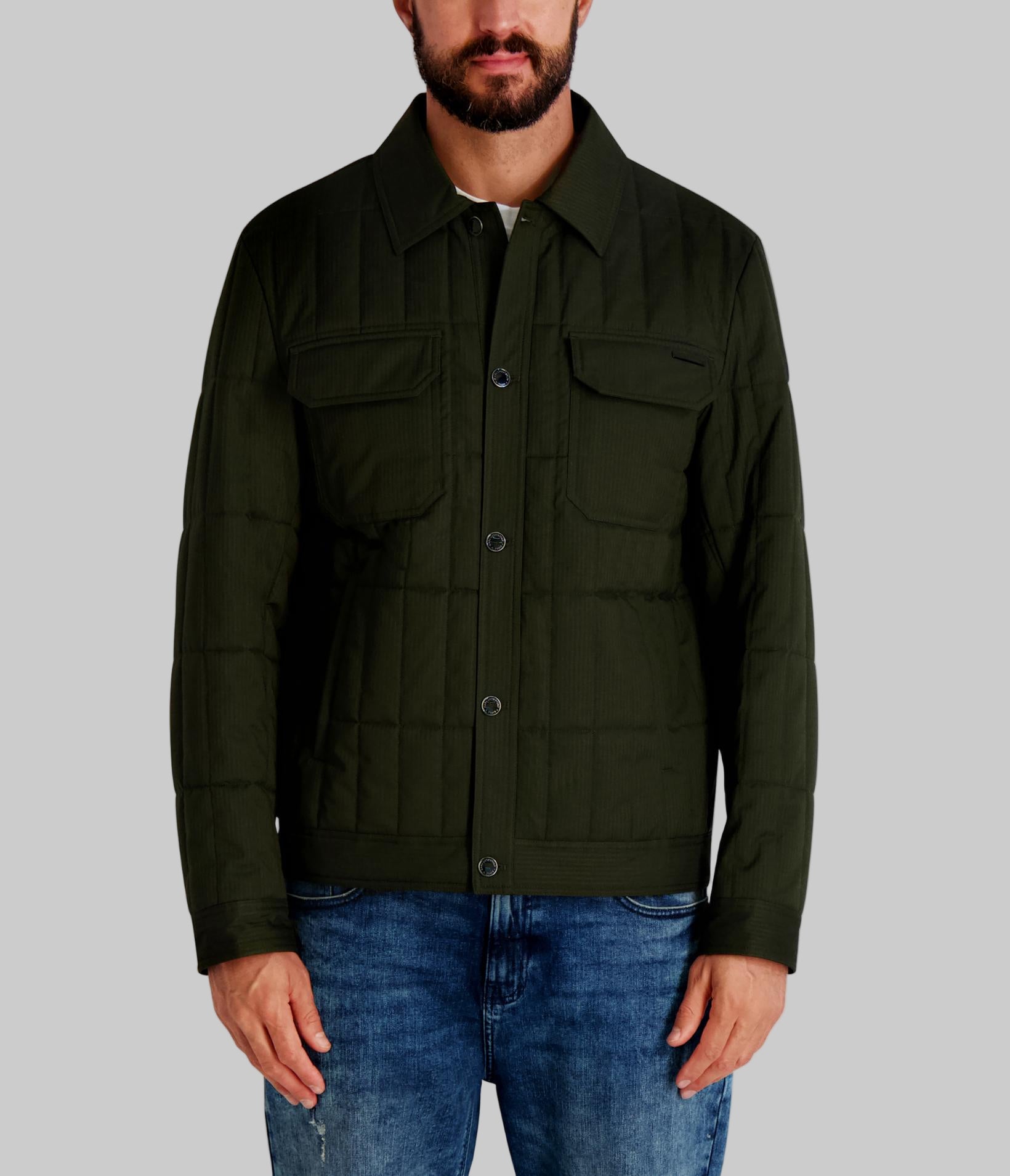 QUILTED SHIRT JACKET View 1 | Men's Coats & Jackets QUILTED SHIRT JACKET View 1 | Men's Coats & Jackets
