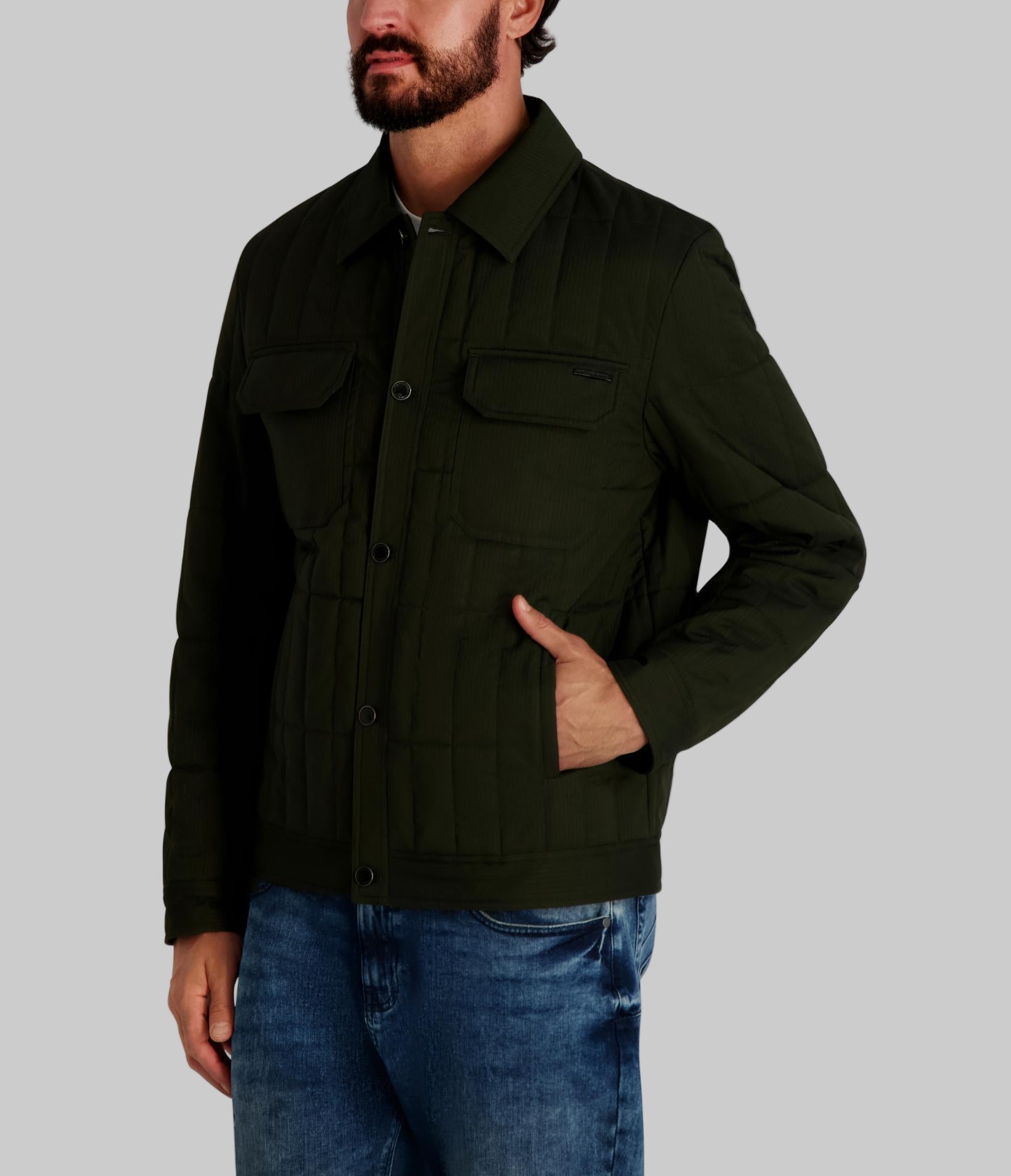 QUILTED SHIRT JACKET VIEW 3 | Men's Clothing QUILTED SHIRT JACKET VIEW 3 | Men's Clothing
