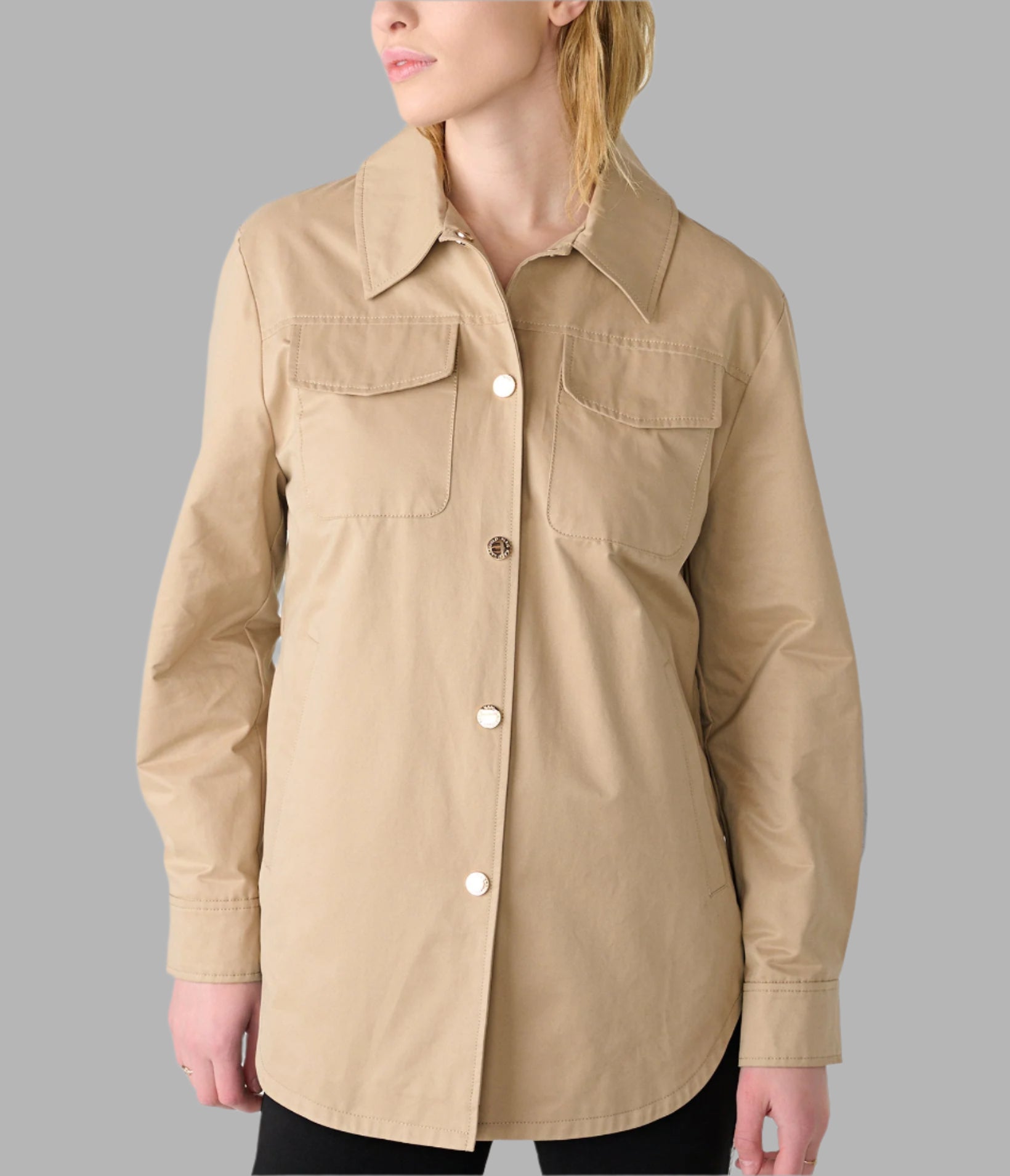 OVERSIZED SHIRT JACKET VIEW 3 | Jackets & Coats Sale OVERSIZED SHIRT JACKET VIEW 3 | Jackets & Coats Sale
