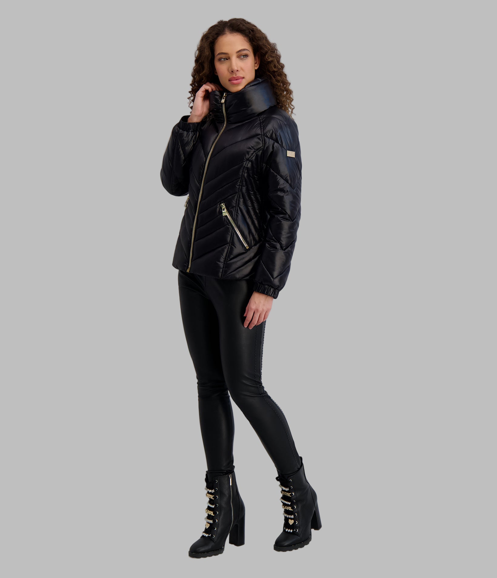 PILLOW COLLAR PUFFER JACKET VIEW 3 | Jackets & Coats Sale PILLOW COLLAR PUFFER JACKET VIEW 3 | Jackets & Coats Sale