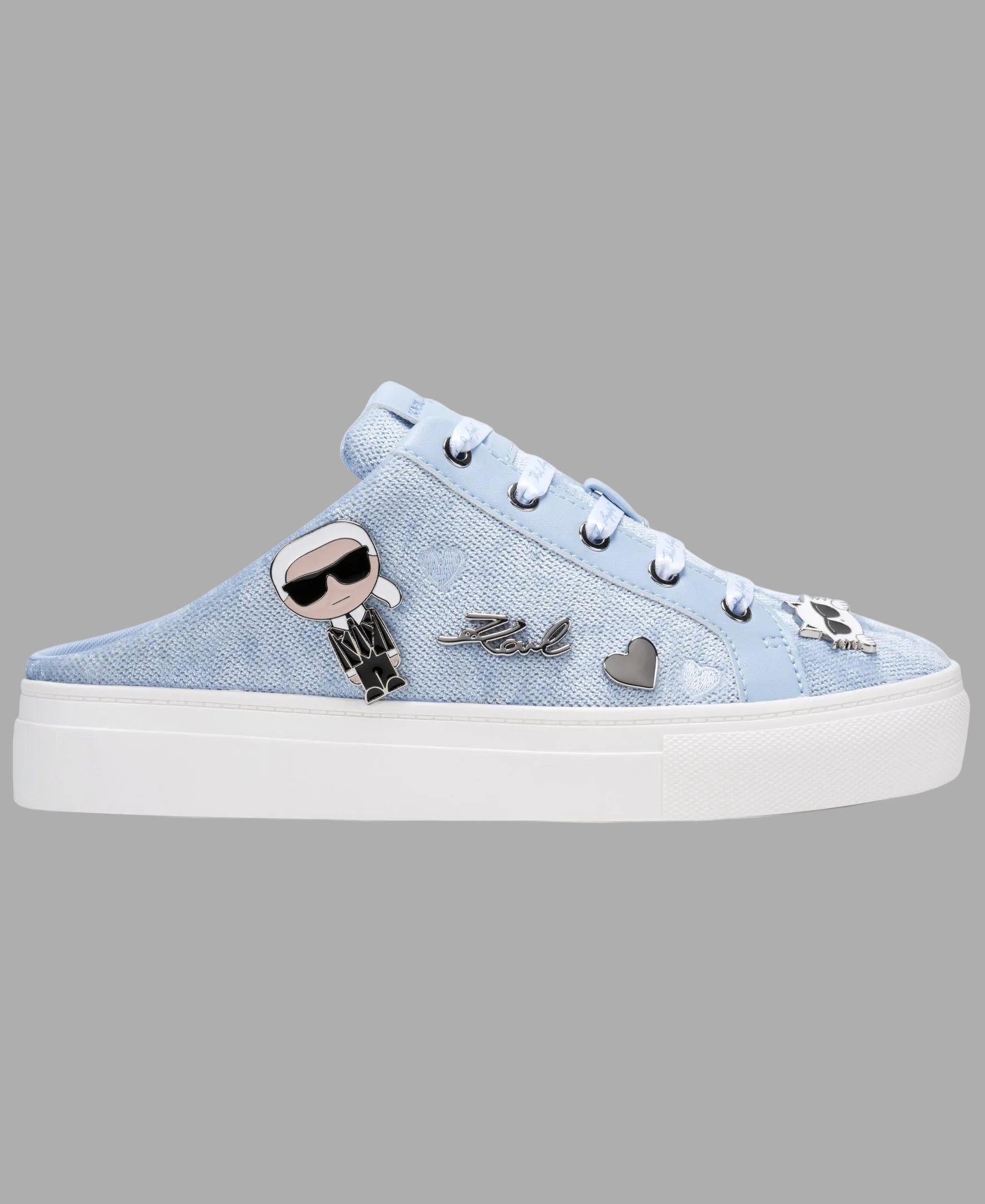 CAMBRIA VELVET MULE WITH PINS View 1 | Women's Sneakers