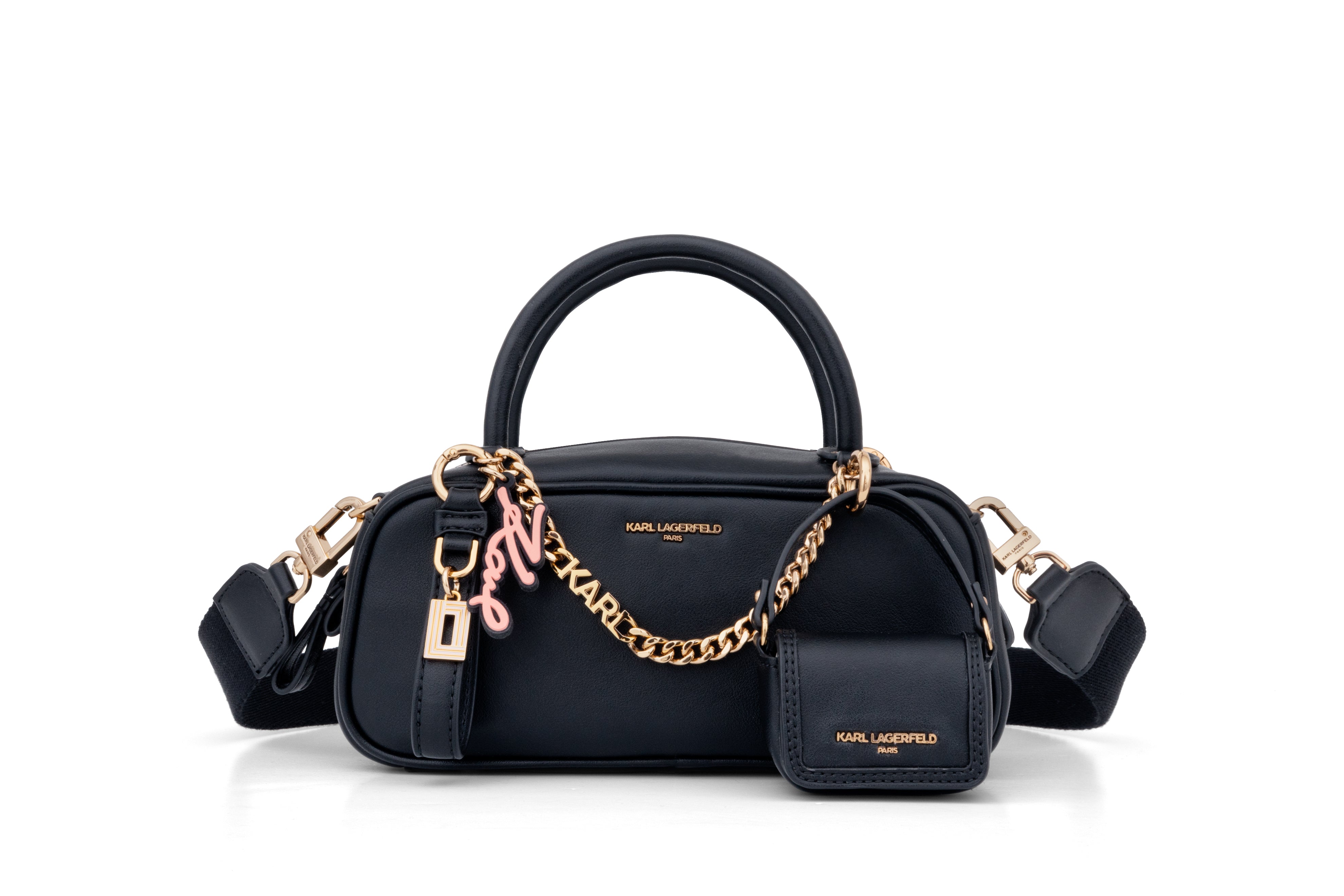 ZAYLIA MINI SATCHEL WITH CHAIN & MINI BAG View 2 | Women's Satchels
