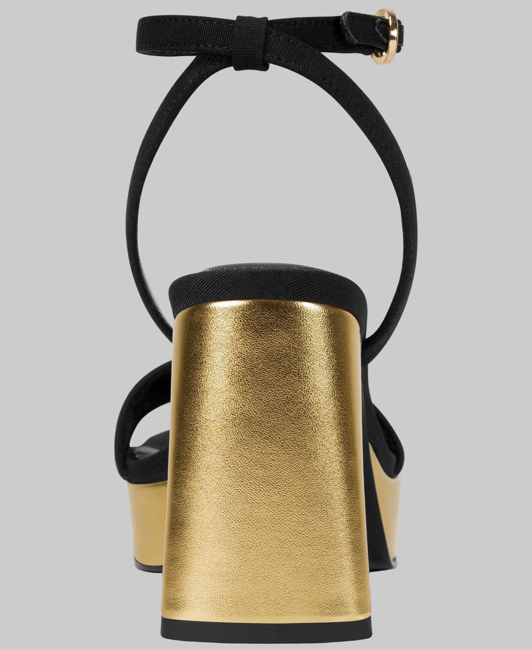 HADEN LOGO SEQUIN PLATFORM HEEL VIEW 4 | All That Glitters