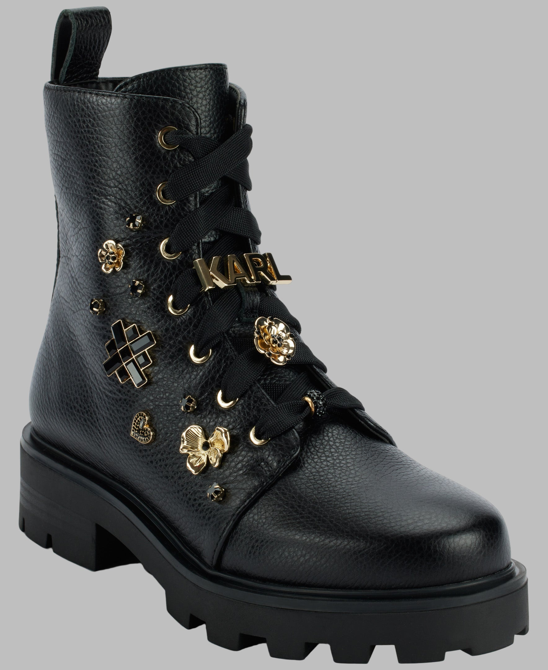 MAKENZIE COMBAT BOOT View 2 | Women's Shoes