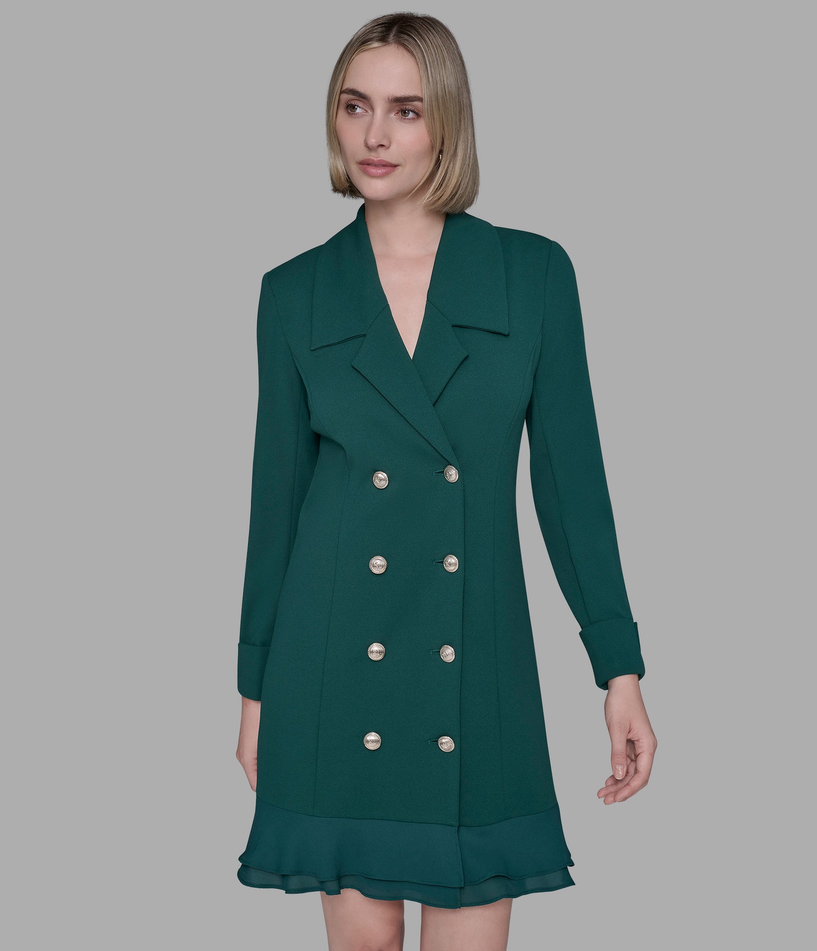 DOUBLE-BREASTED BLAZER DRESS View 1 | Women's Dresses & Jumpsuits