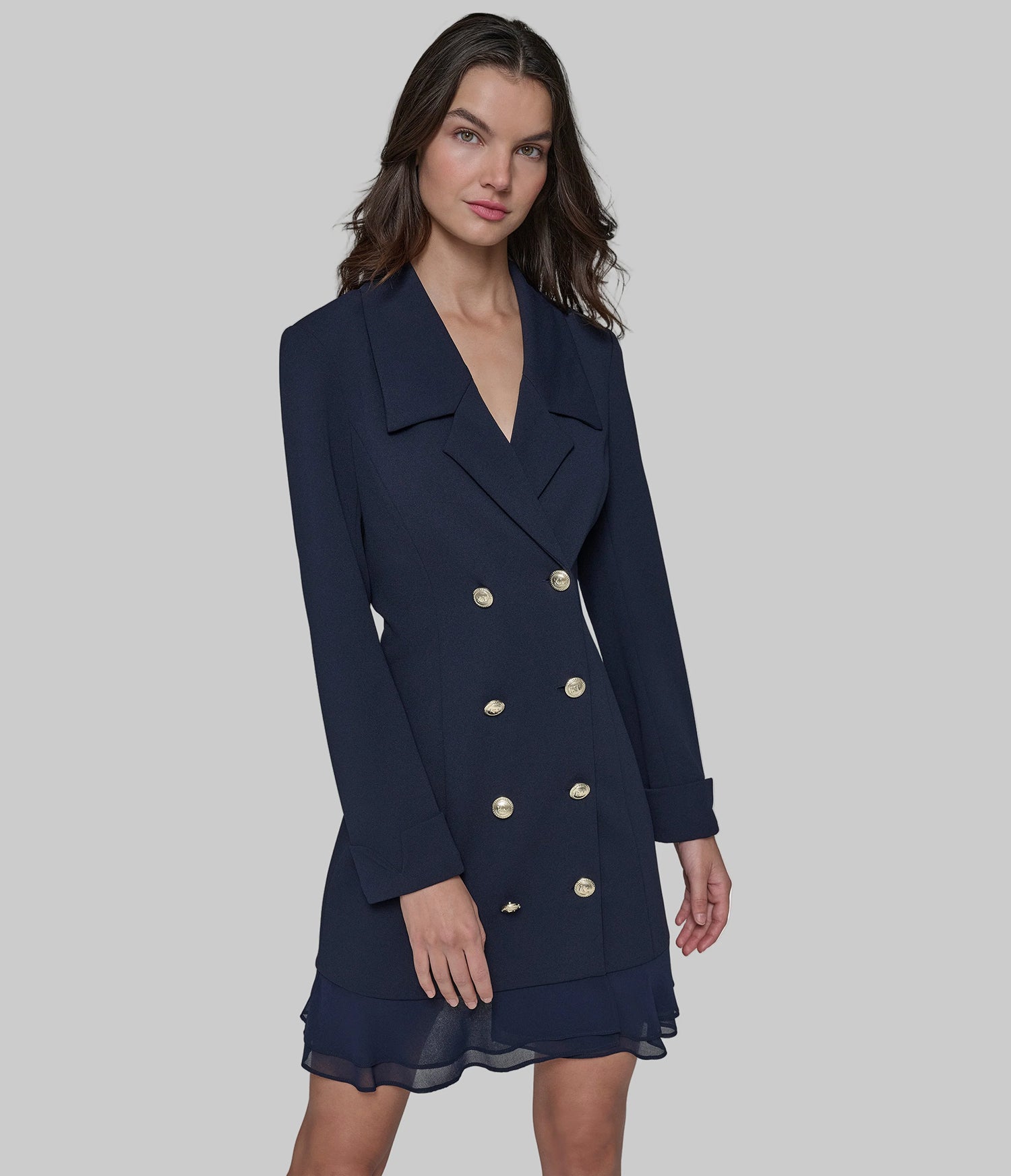 DOUBLE-BREASTED BLAZER DRESS View 1 | Women's Dresses & Jumpsuits