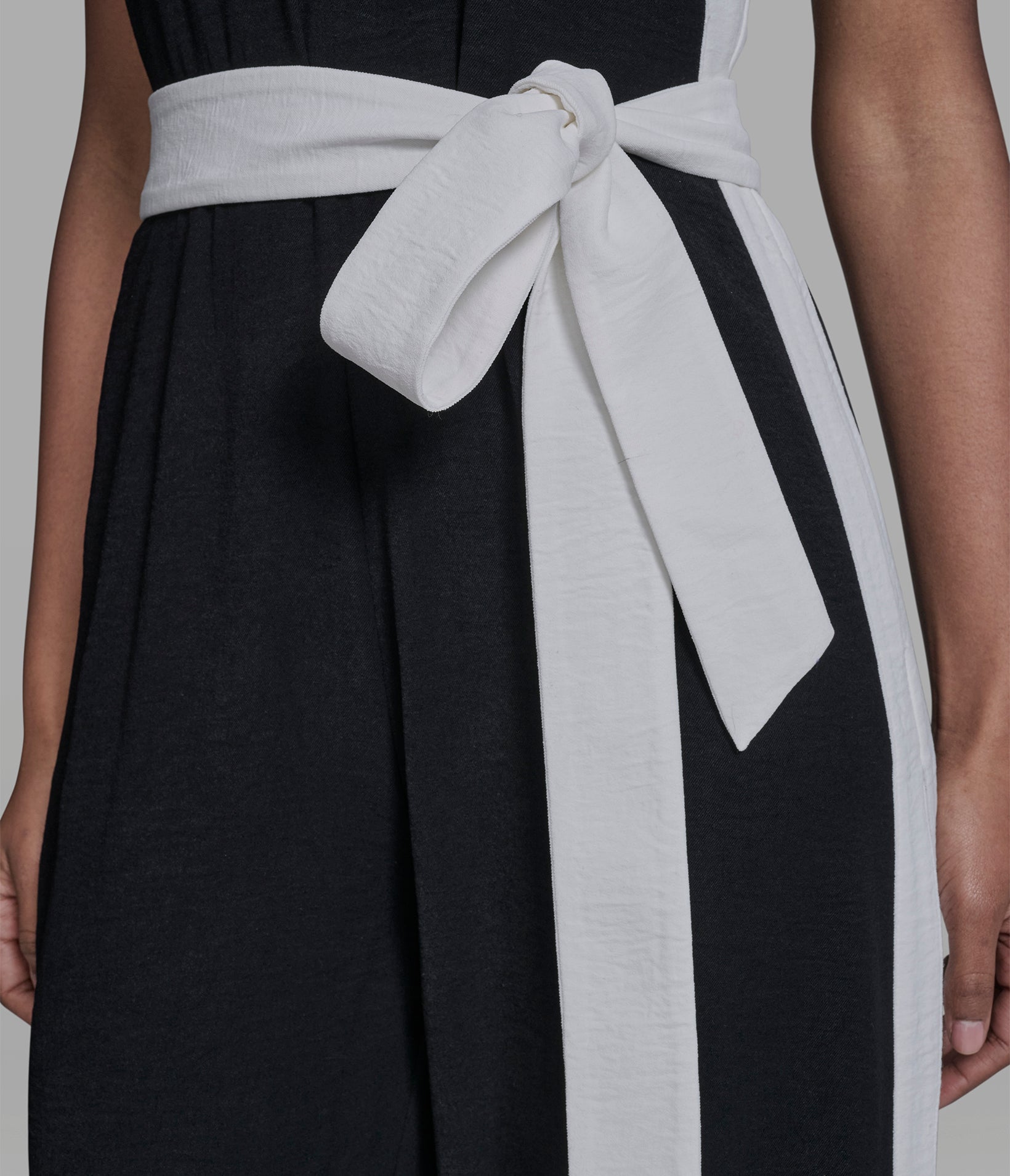 CONTRAST TRIM JUMPSUIT VIEW 6 | New Women's Clothing