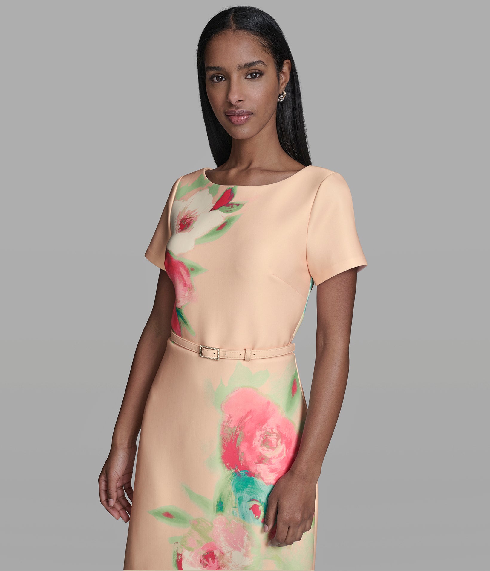 FLORAL PRINT DRESS VIEW 4 | Women's Clothing