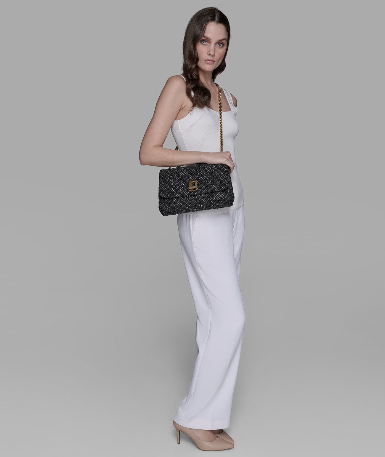 LAFAYETTE TWEED SHOULDER BAG VIEW 6 | Women's Sale